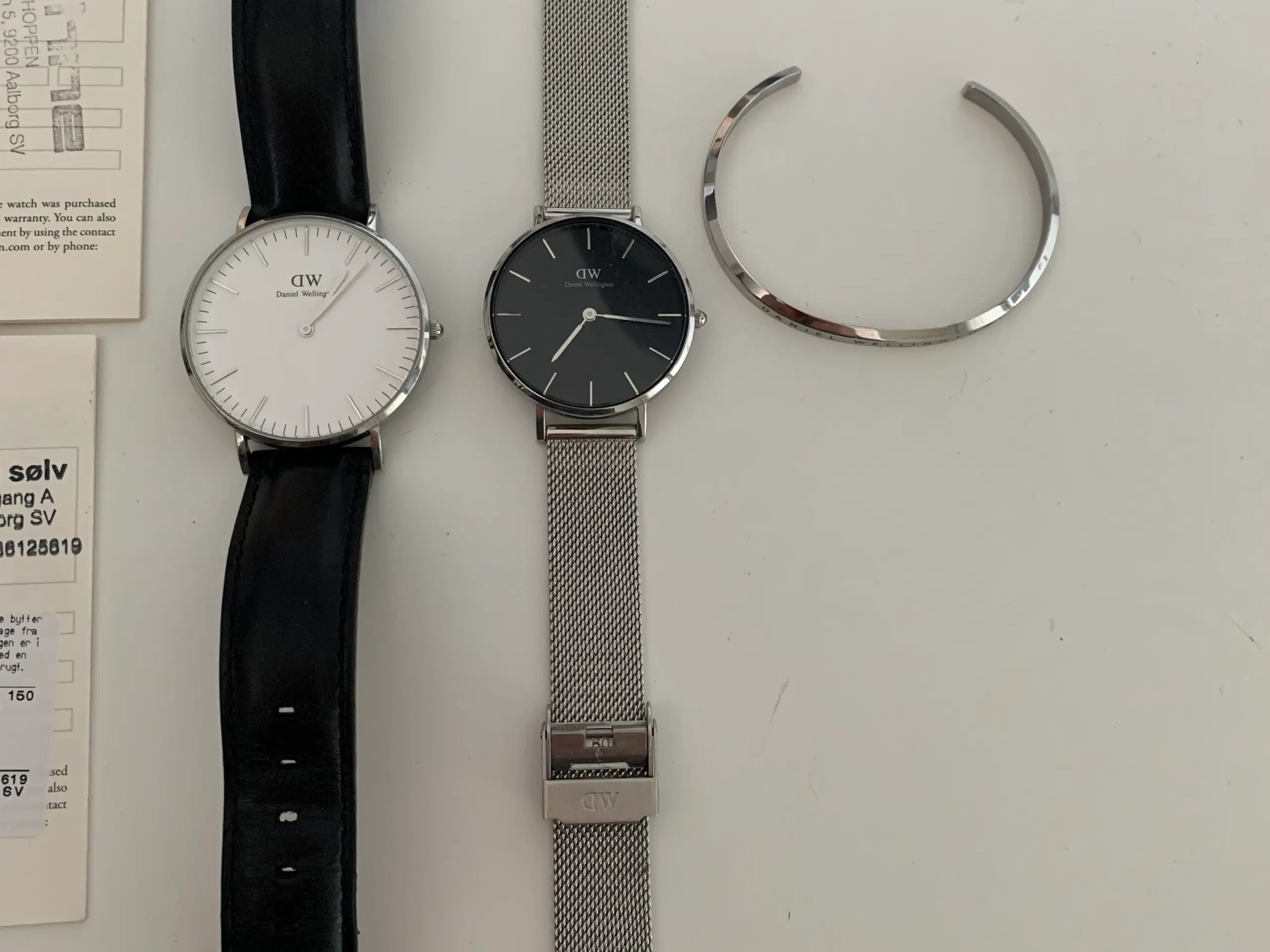 Daniel Wellington ure og armbånd