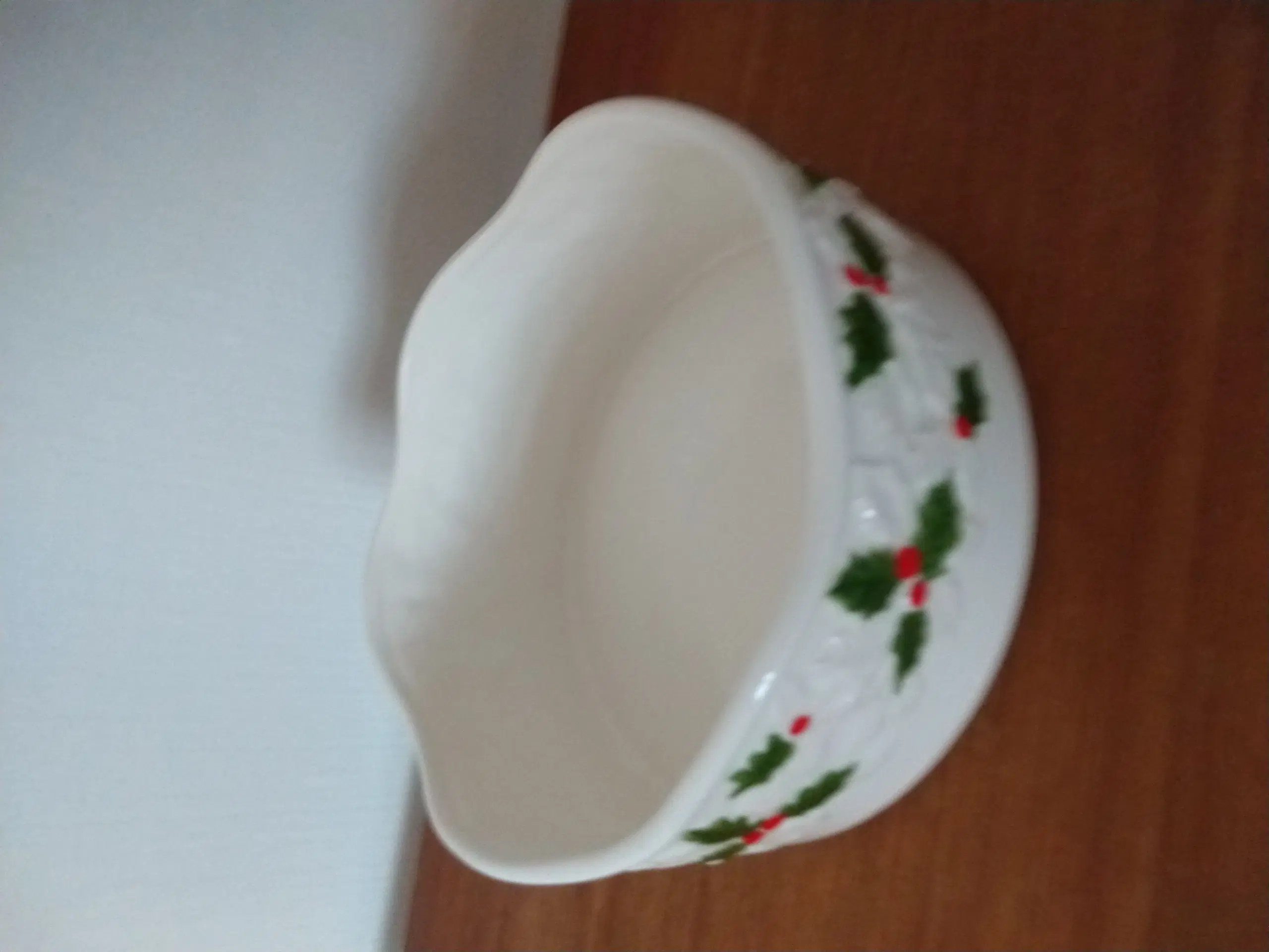 Juleskål i porcelæn