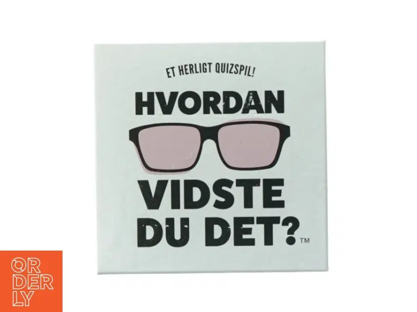 Quizspil 'Hvordan Vidste Du Det?' (str 14 14 x 45 cm)