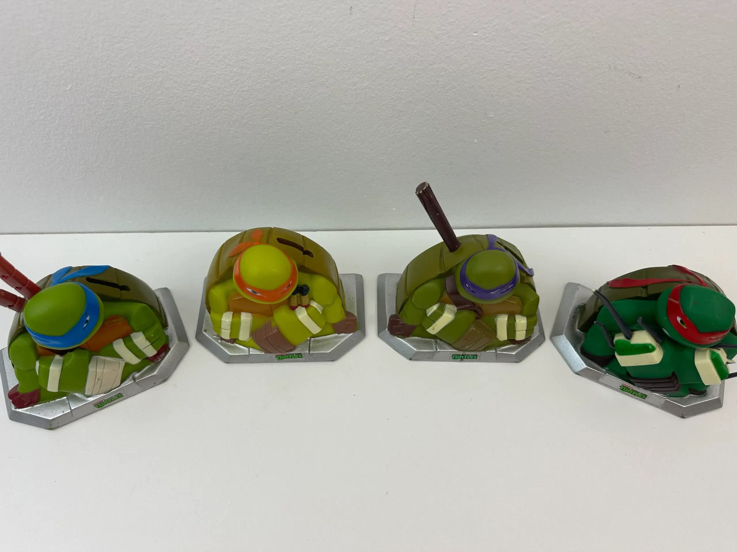 4 stk Turtles sparebøsser