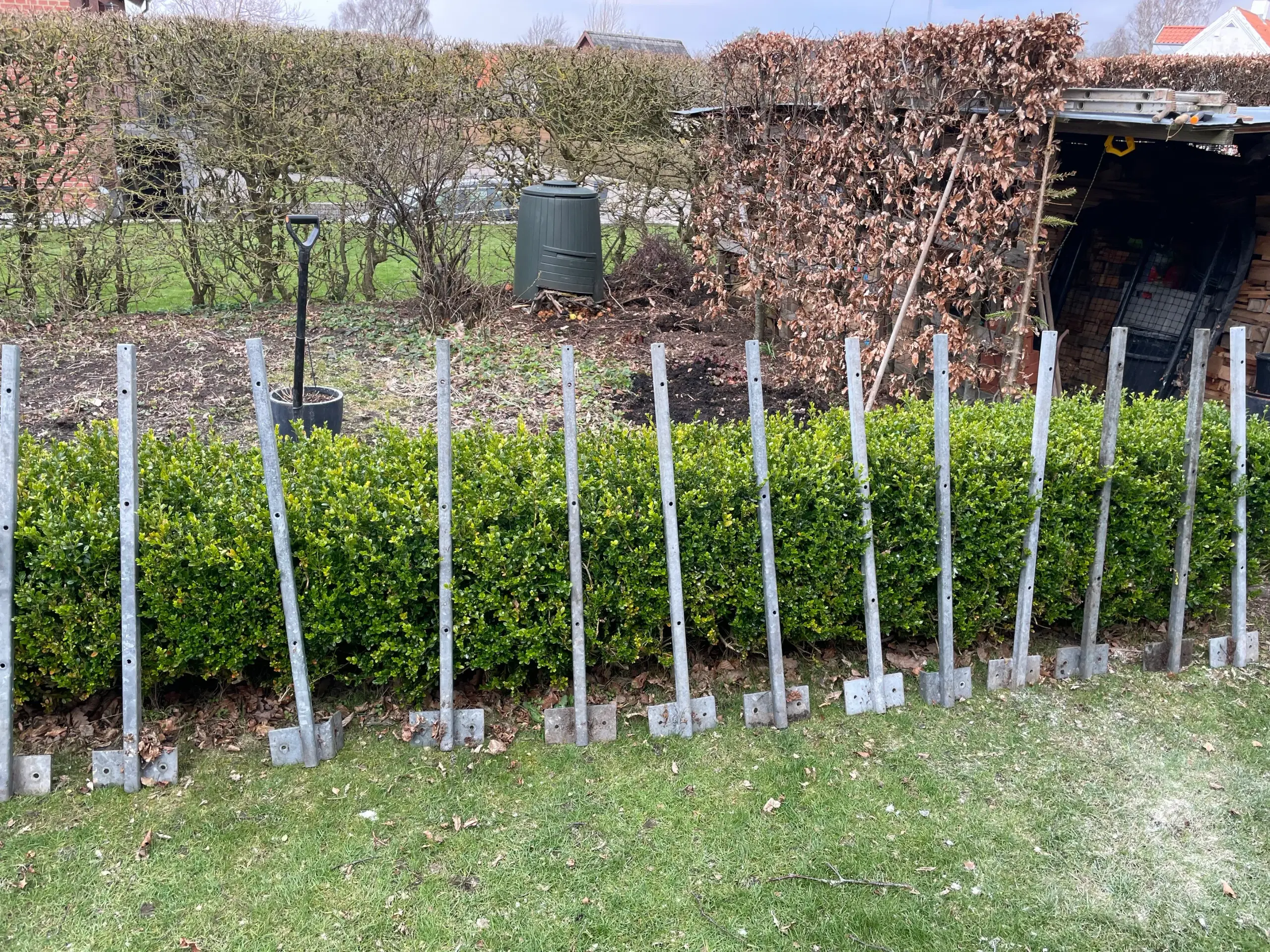 Galvanise gelænderstolper til terrasse (Balustre)