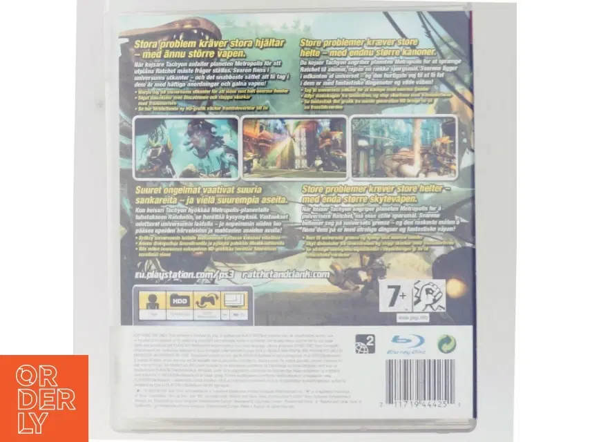 Ratchet  Clank: Tools of Destruction PS3 spil fra Sony