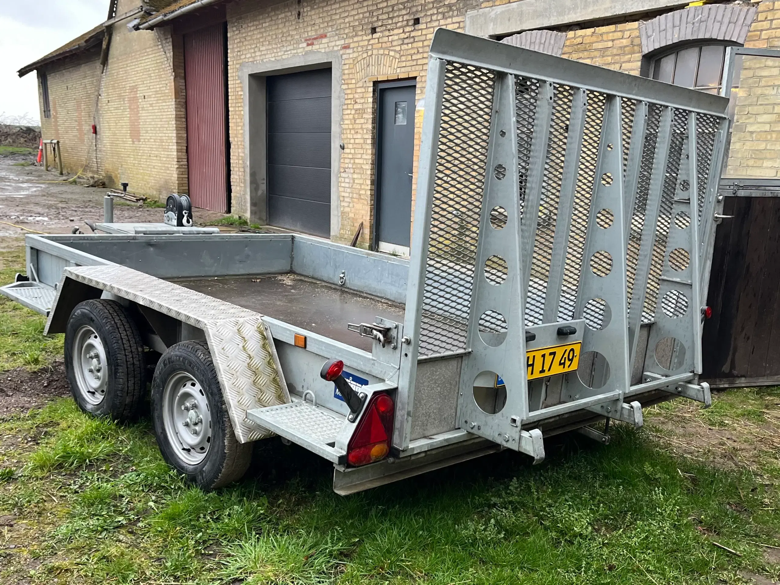 3500 kg Maskintrailer ( nysynet)