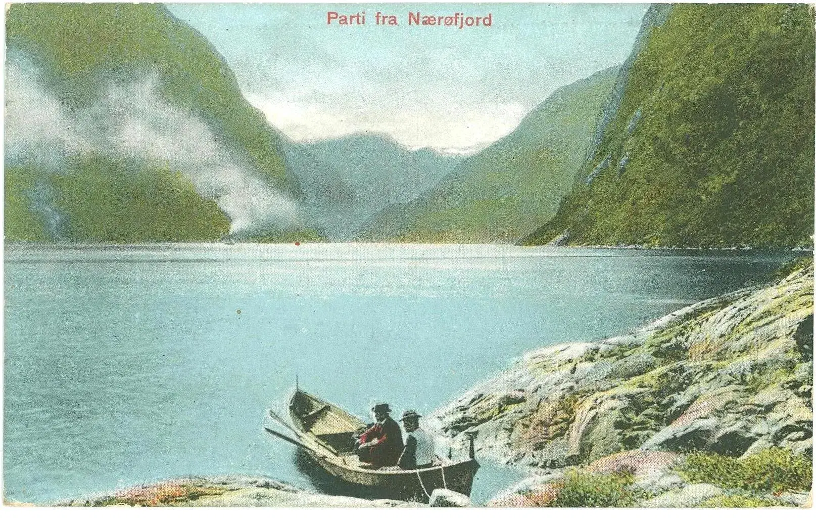 Nærøyfjorden Norge 1914