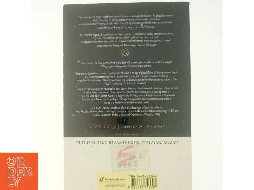 Transnational connections : Culture people places af Ulf Hannerz (Bog)
