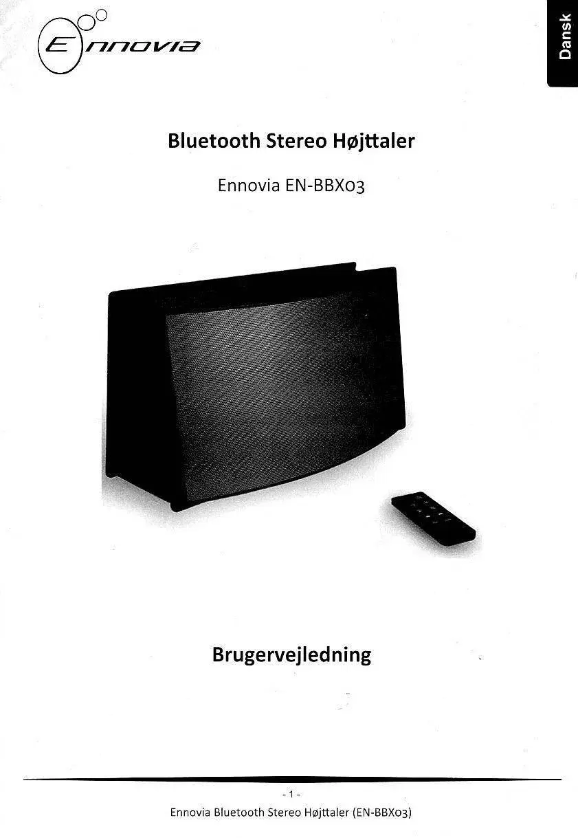 Aktiv Stereo Højttaler m Bluetooth Aux  USB