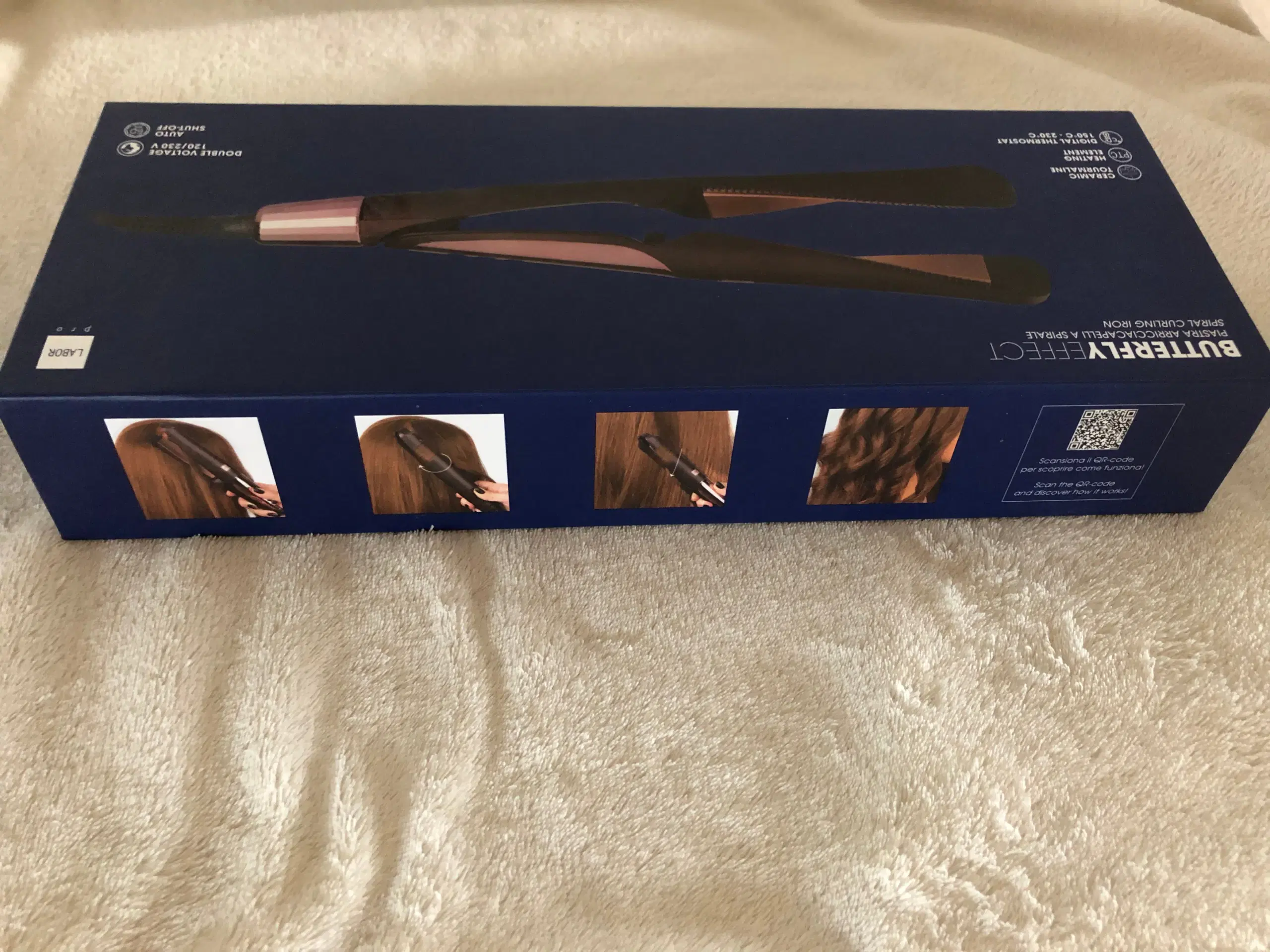 Krøllejern Labor Pro Butterfly spiral styler