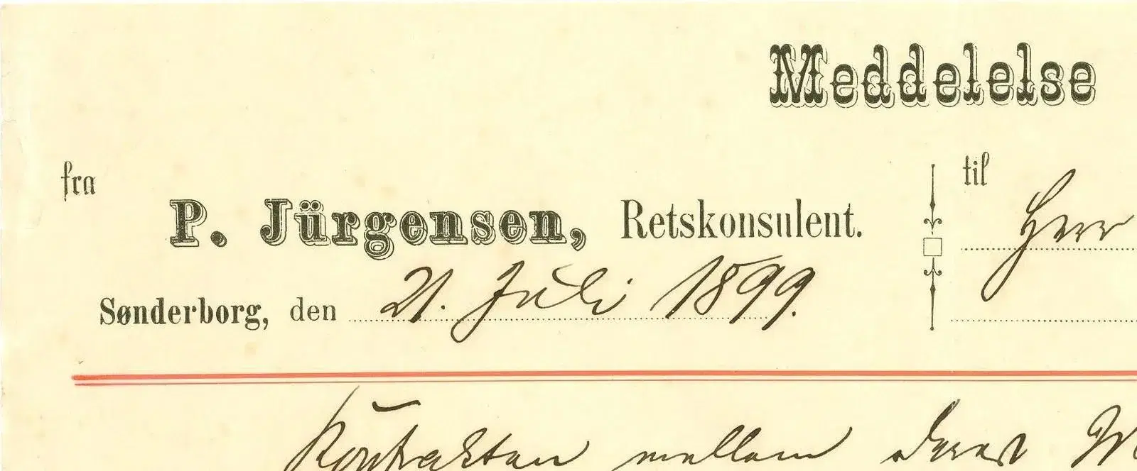 Sønderborg 1899