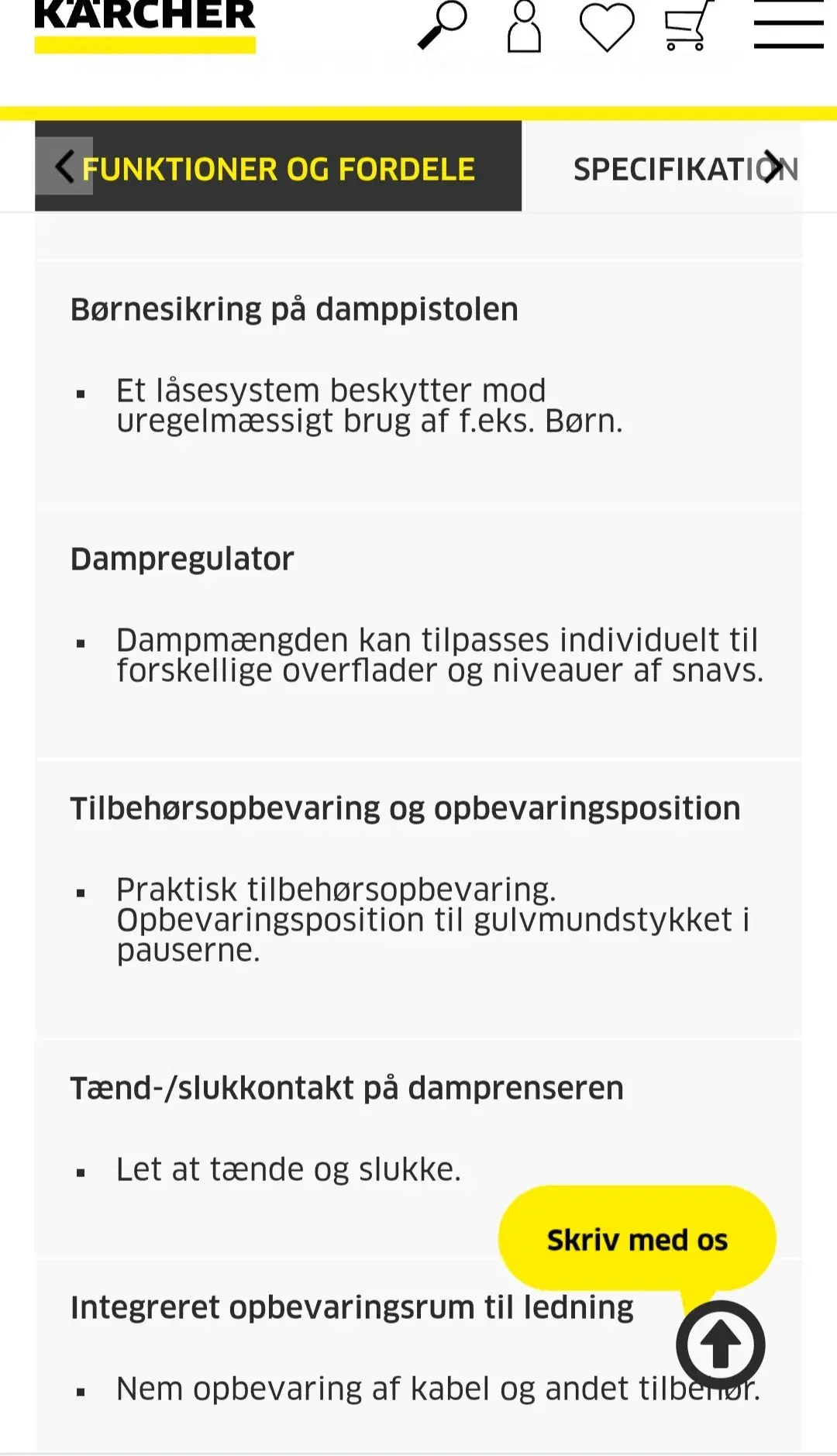 Kärcher damprenser sc5 easyfix