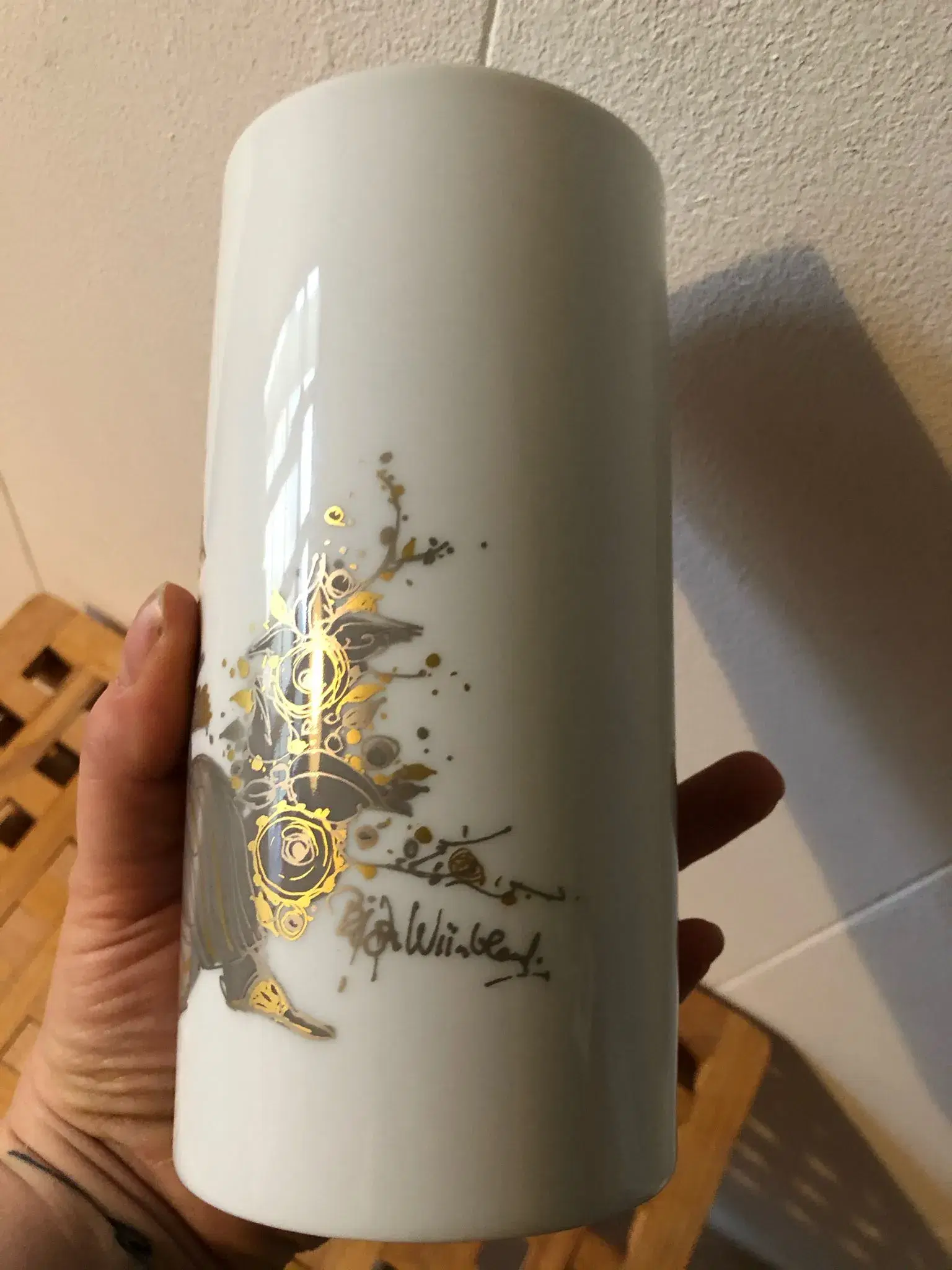 Retro Wiinblad Love Story Vase