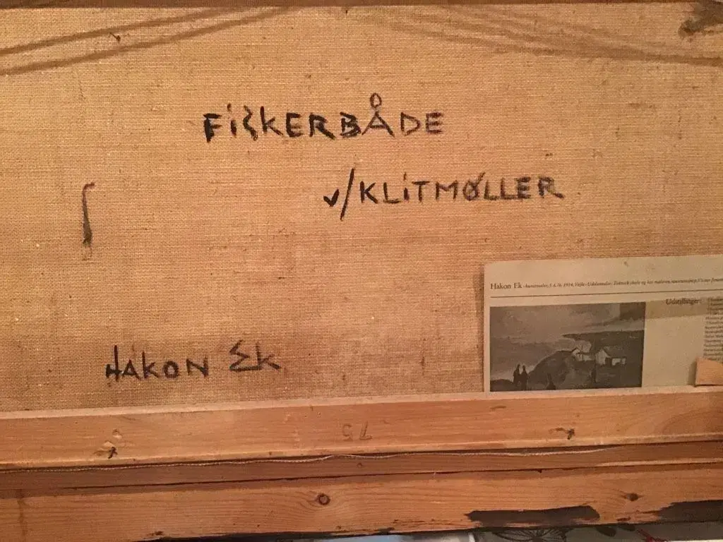 Fiskerbåde ved Klitmøller