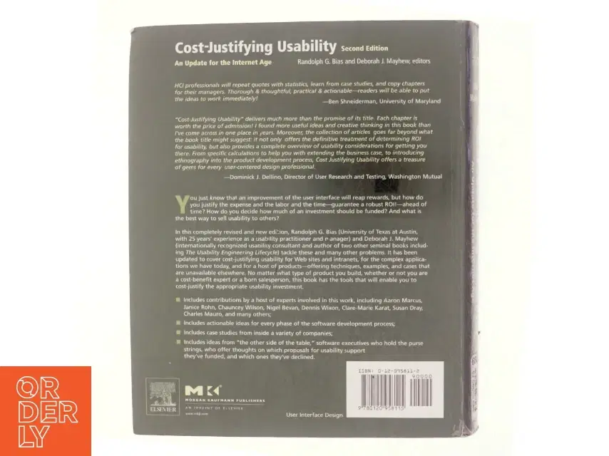 Cost-justifying usability : an update for an Internet age (Bog)