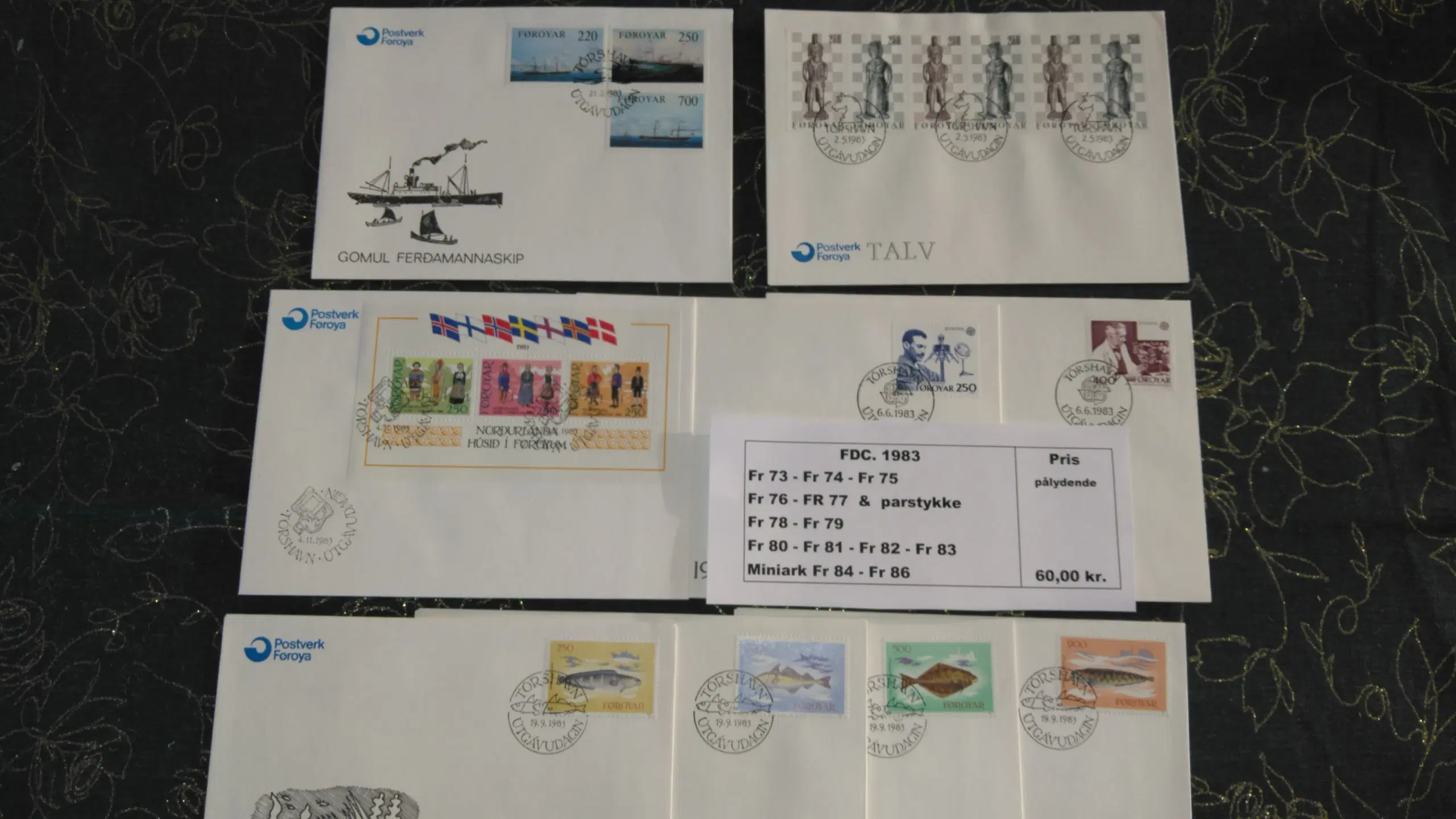 FR FDC 1978-98 til stærk nedsat pris kun 376 kr