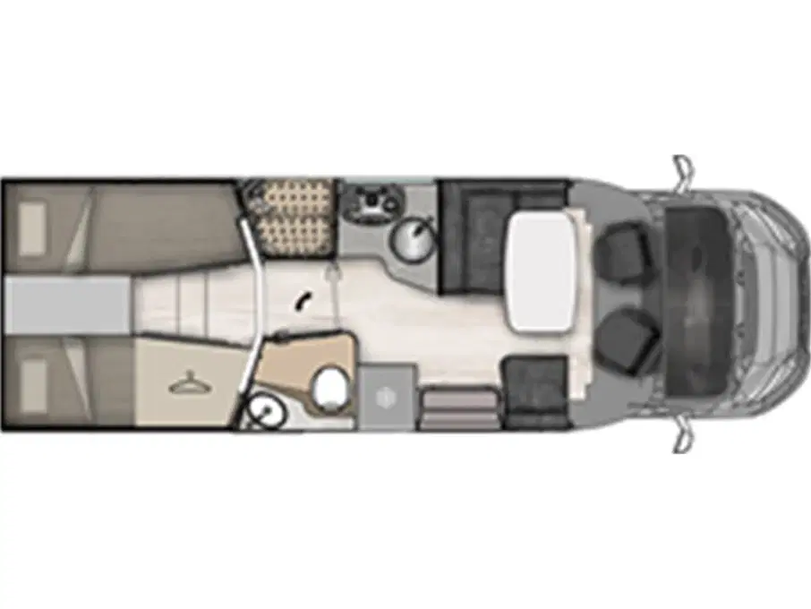 2023 - McLouis Mc4 873 G Matic   Enkeltsenge med storgarage - Automatgear