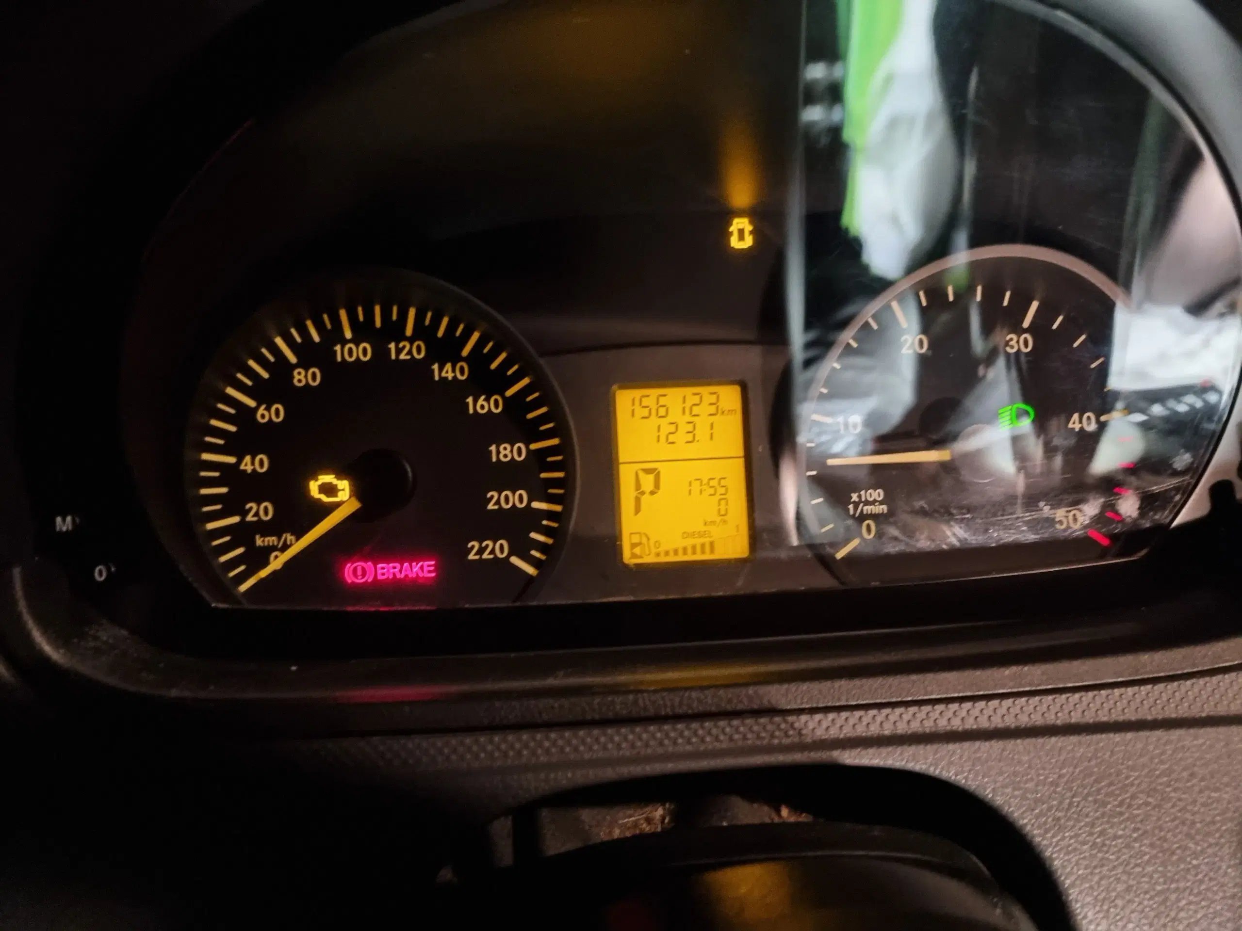 Speedometer til Mercedes vito 2007-2013