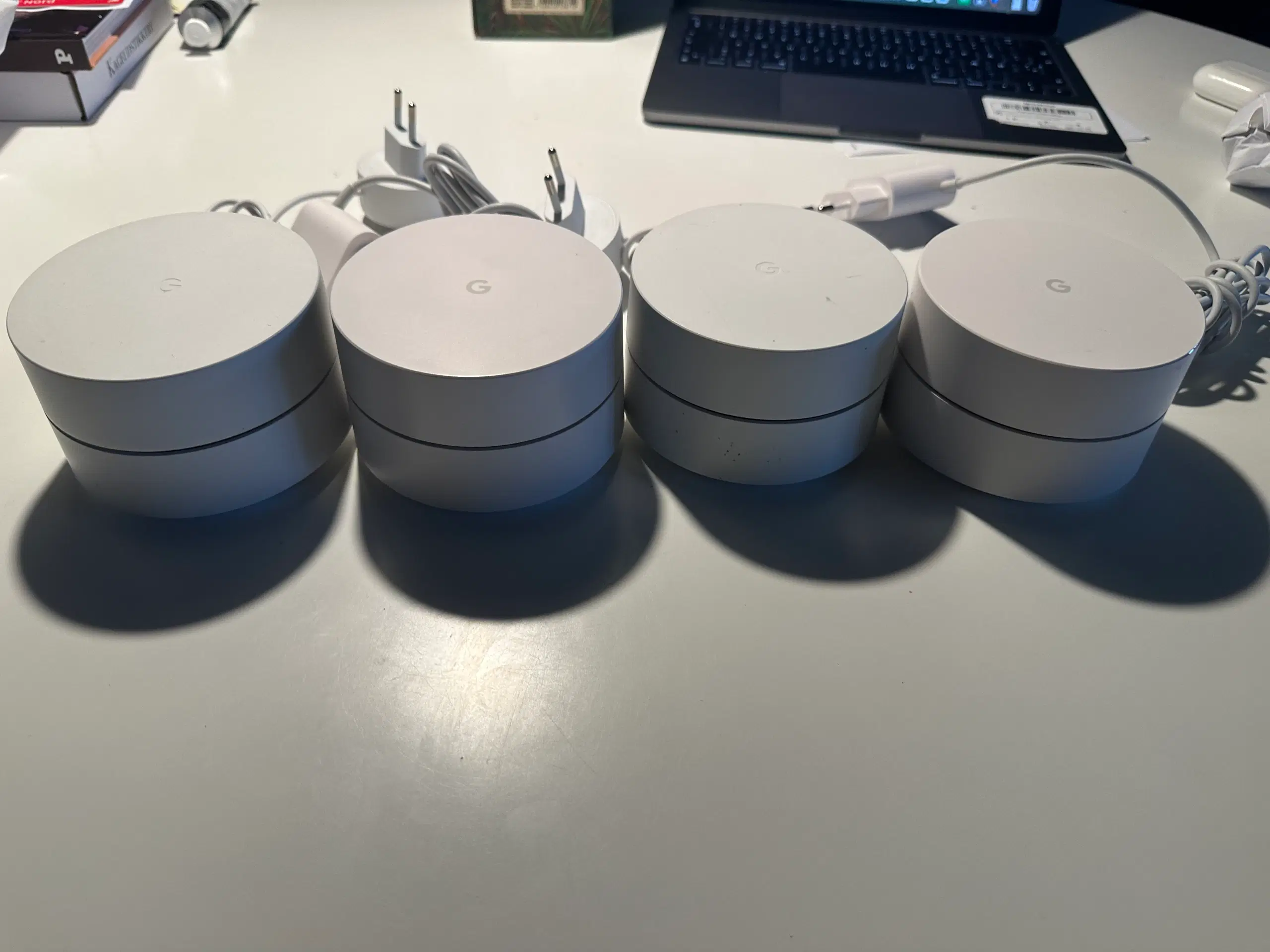 Google wi-fi mesh 4-pakke (hvid)