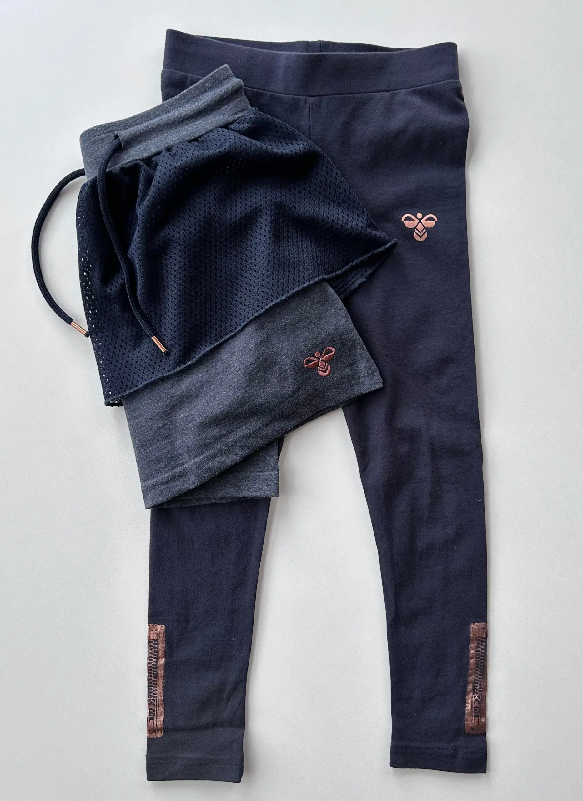 hummel nederdel og leggings str 110