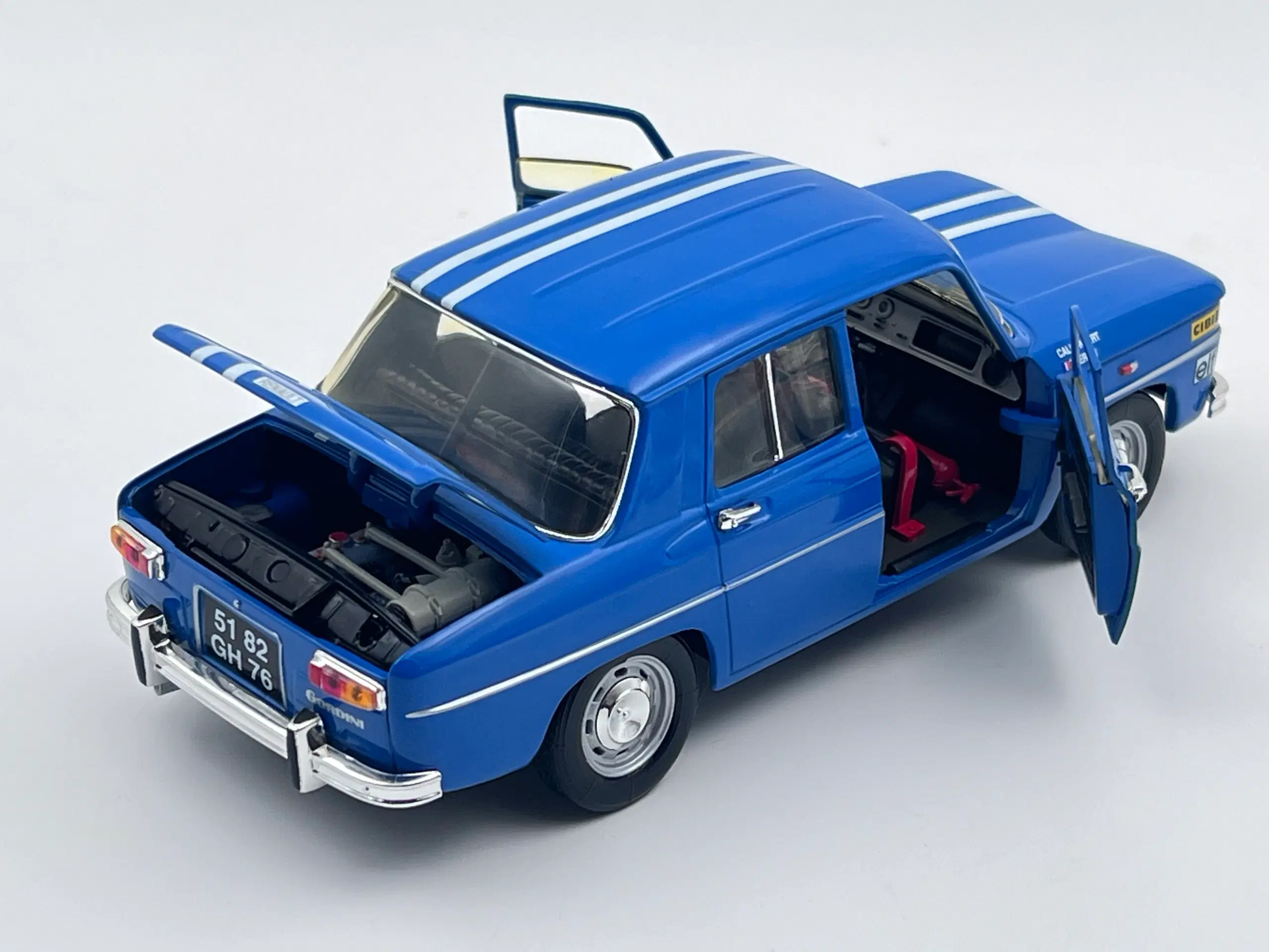 1969 Renault 8 Gordini RMC - 1:18  Sjælden Model