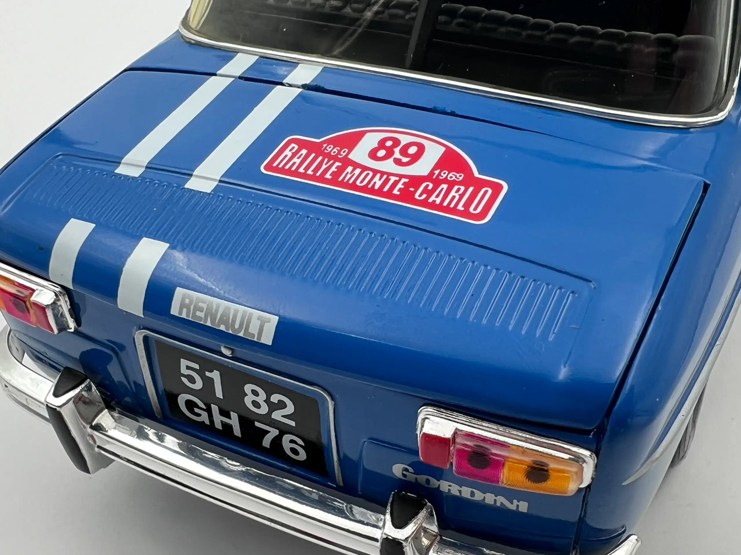 1969 Renault 8 Gordini RMC - 1:18  Sjælden Model