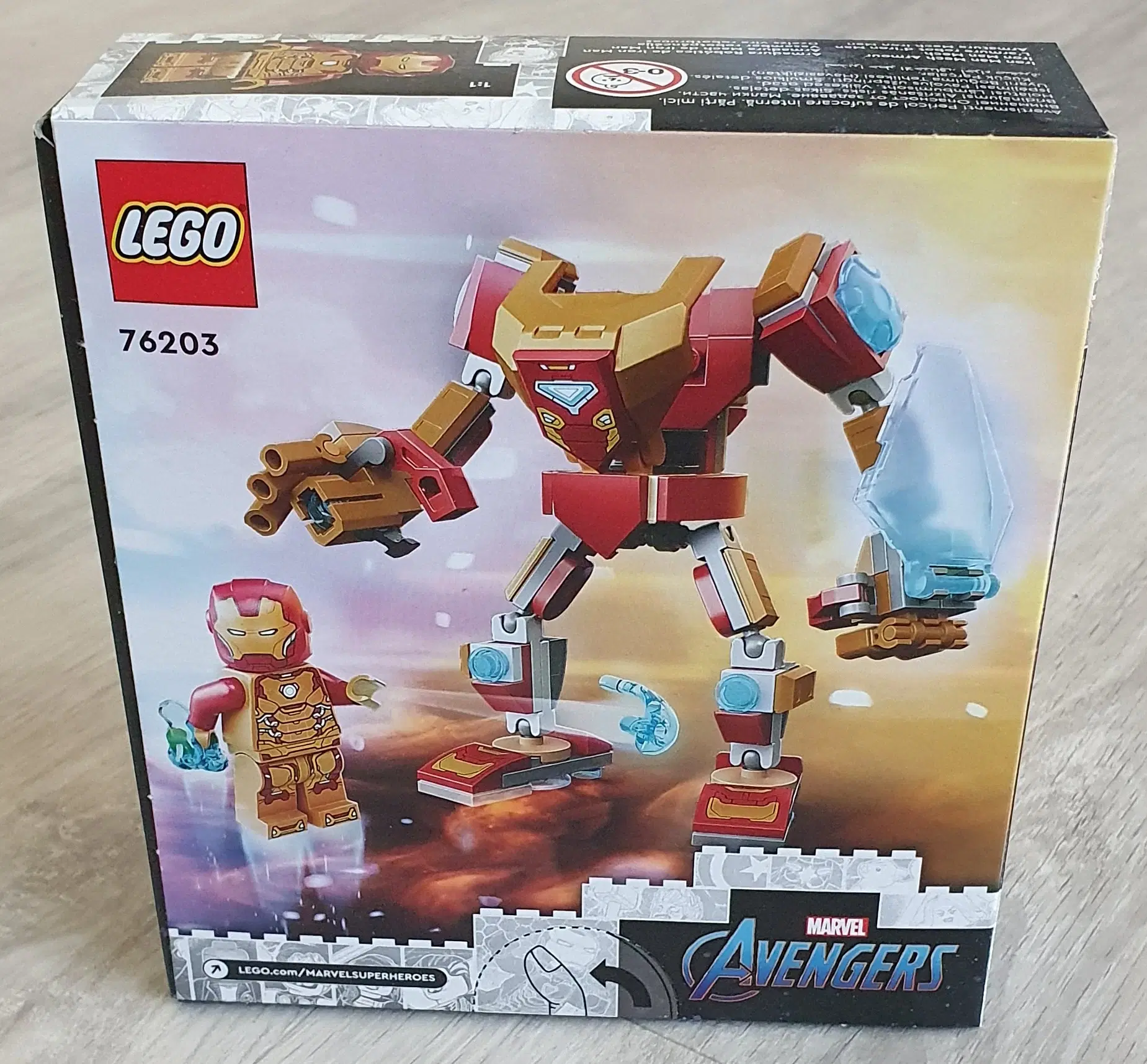 Iron Man Mech Armor 76203