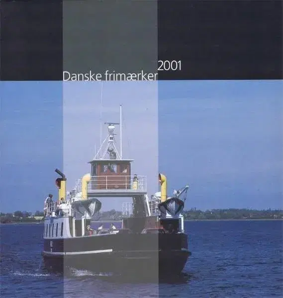 Danske frimærker årsmappe 2001