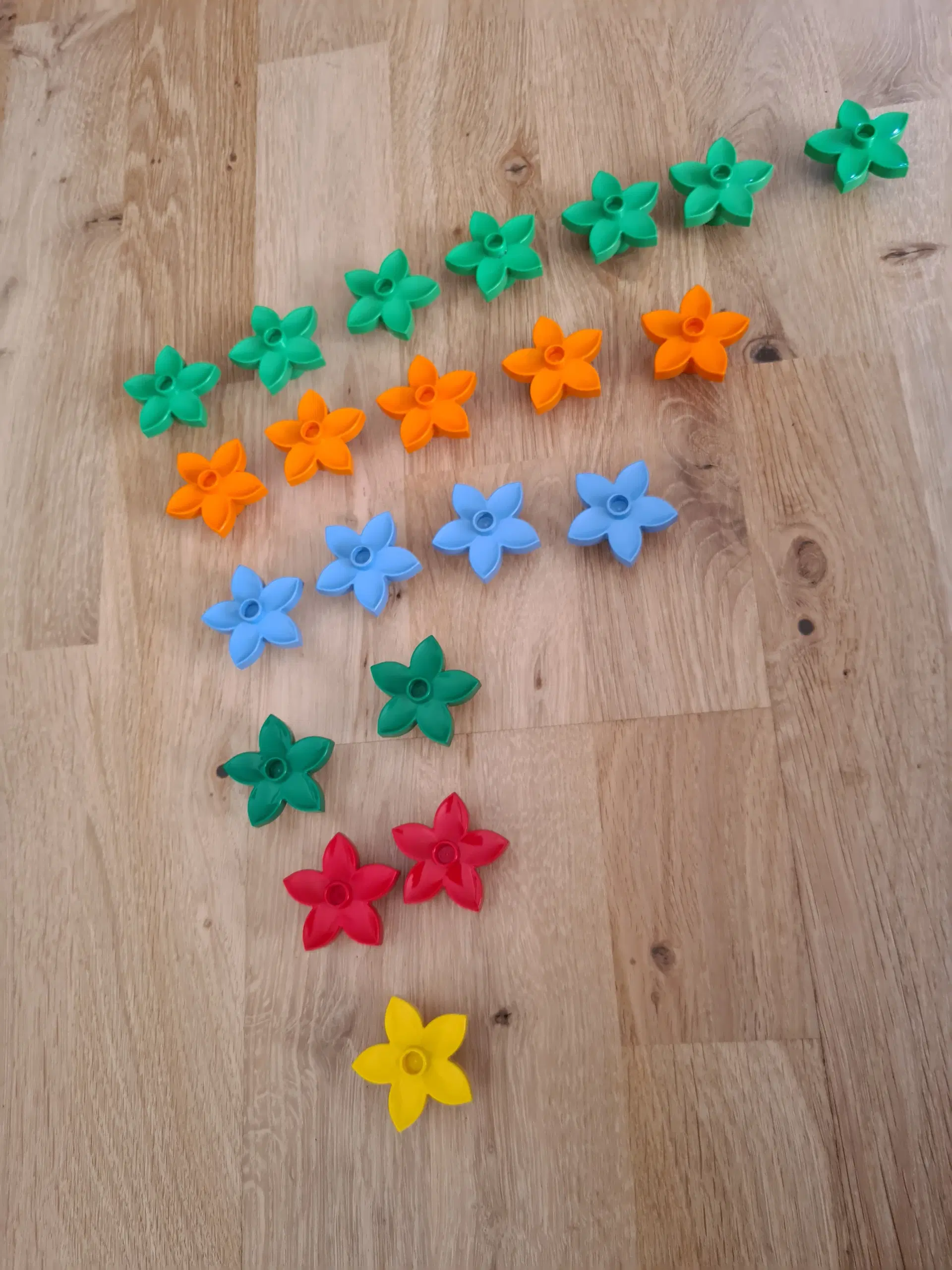 21 Duplo blomster