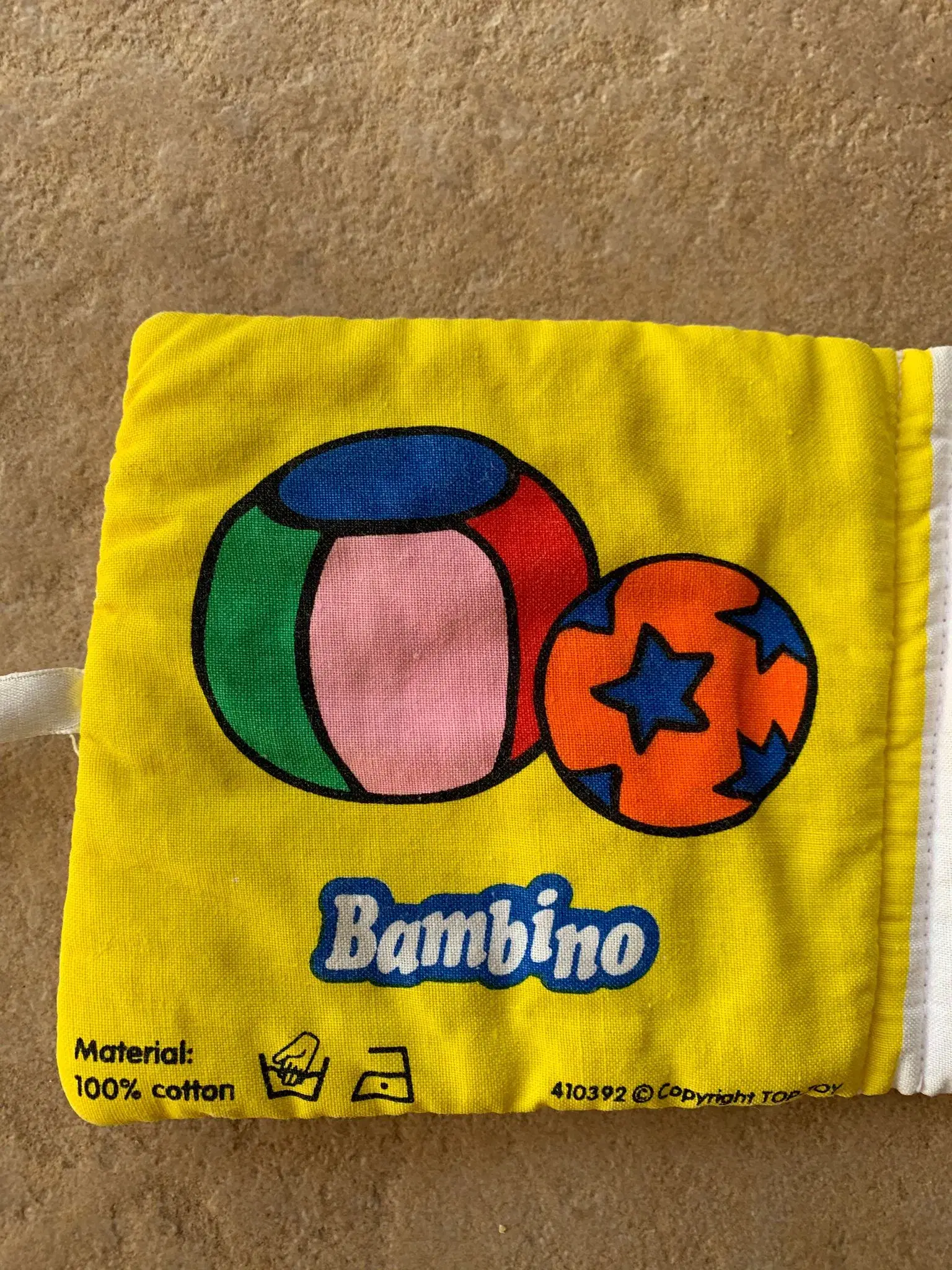 Bambino stof bog