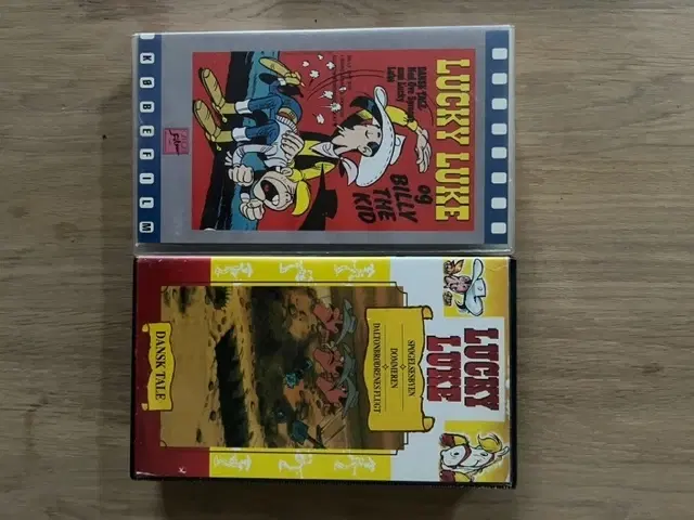 The Simpsons Lucky Luke og Dragon ball (VHS)