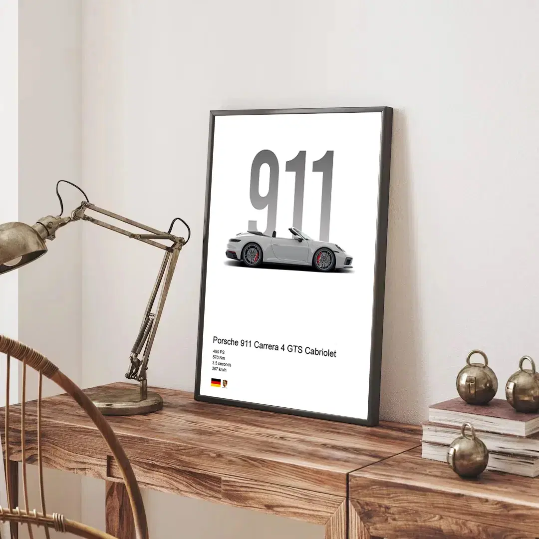 Porsche Bil plakater