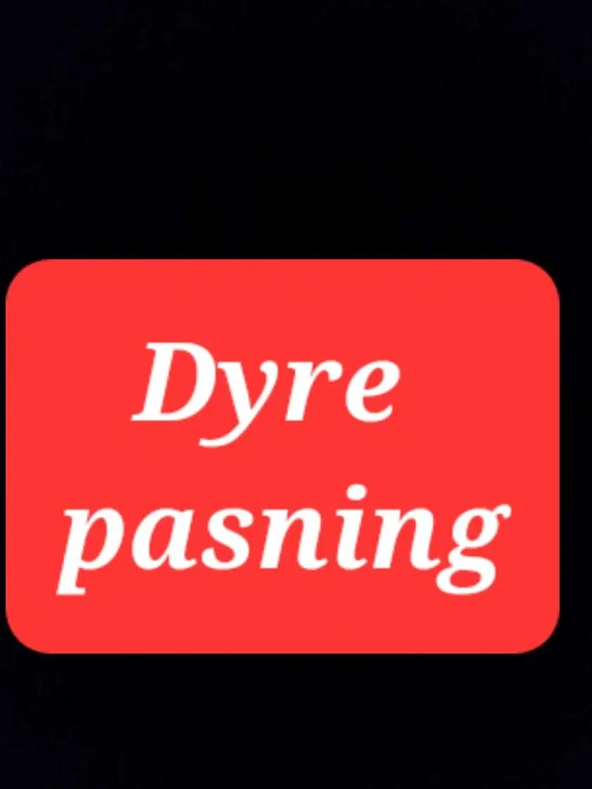 Pasning af dyr