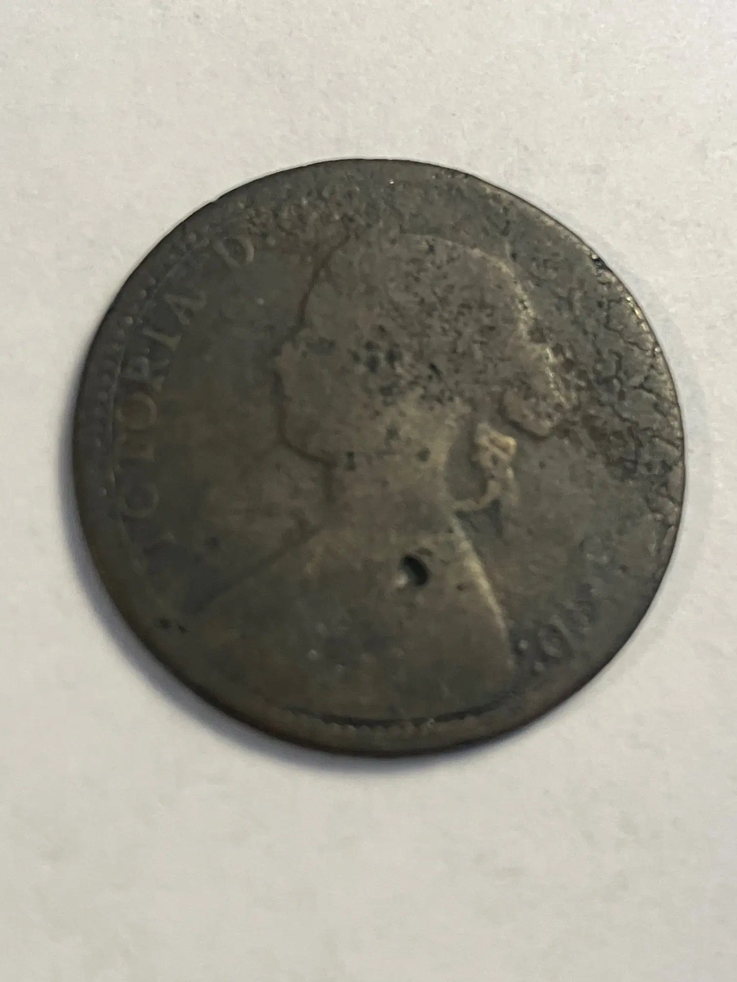 Half Penny 1860 England