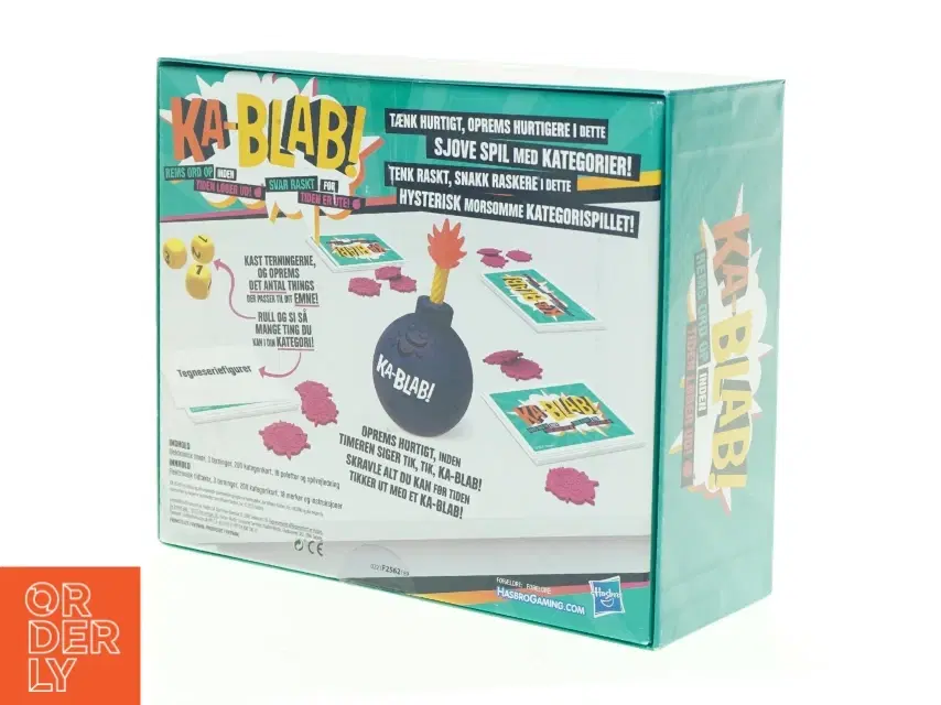 KA-BLAB! Brætspil fra Hasbro (str 23 x 19 cm)