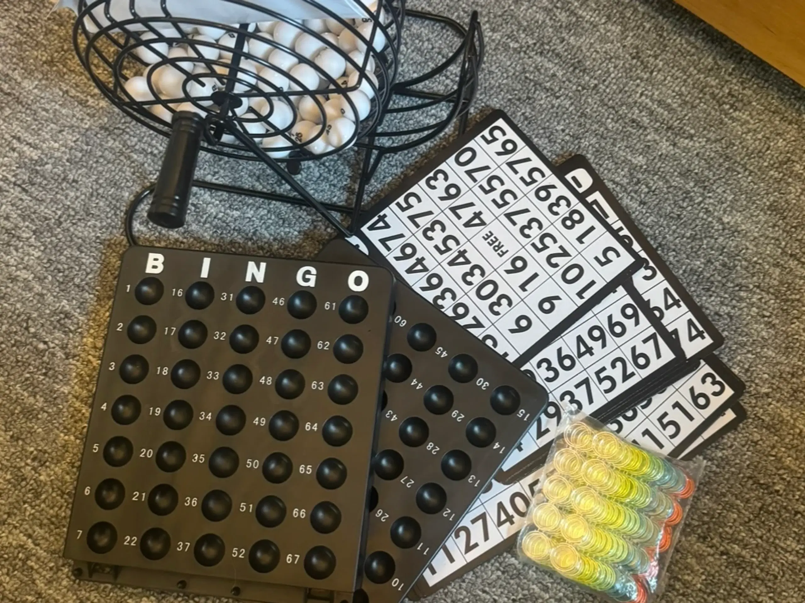 Helt nyt bingo / banko sæt