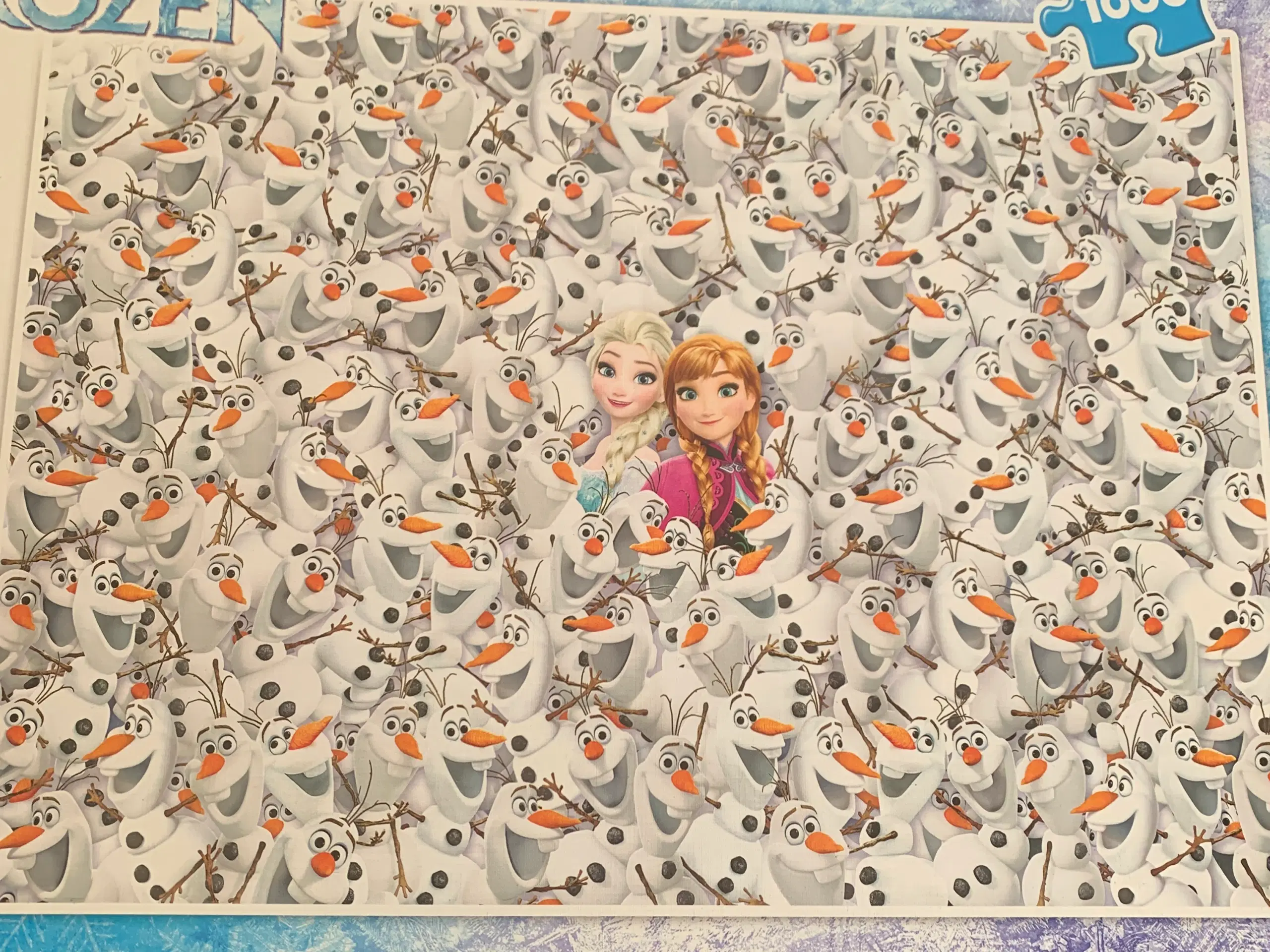 Disney puslespil Frozen Clementoni 1000 brikker