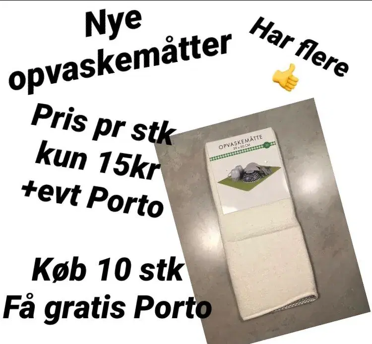 Ny smart opvaskemåtte