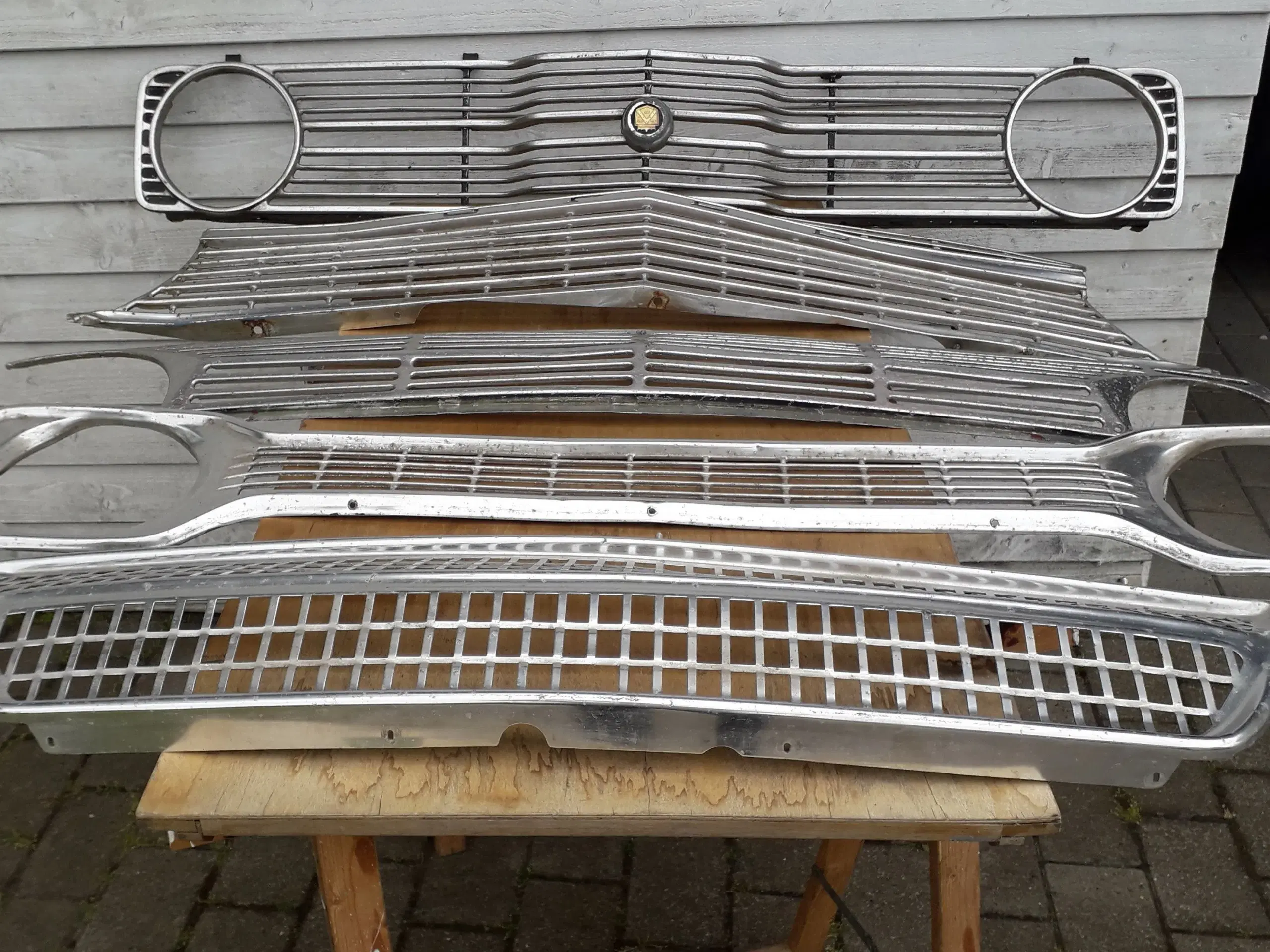 Front grill og kofanger