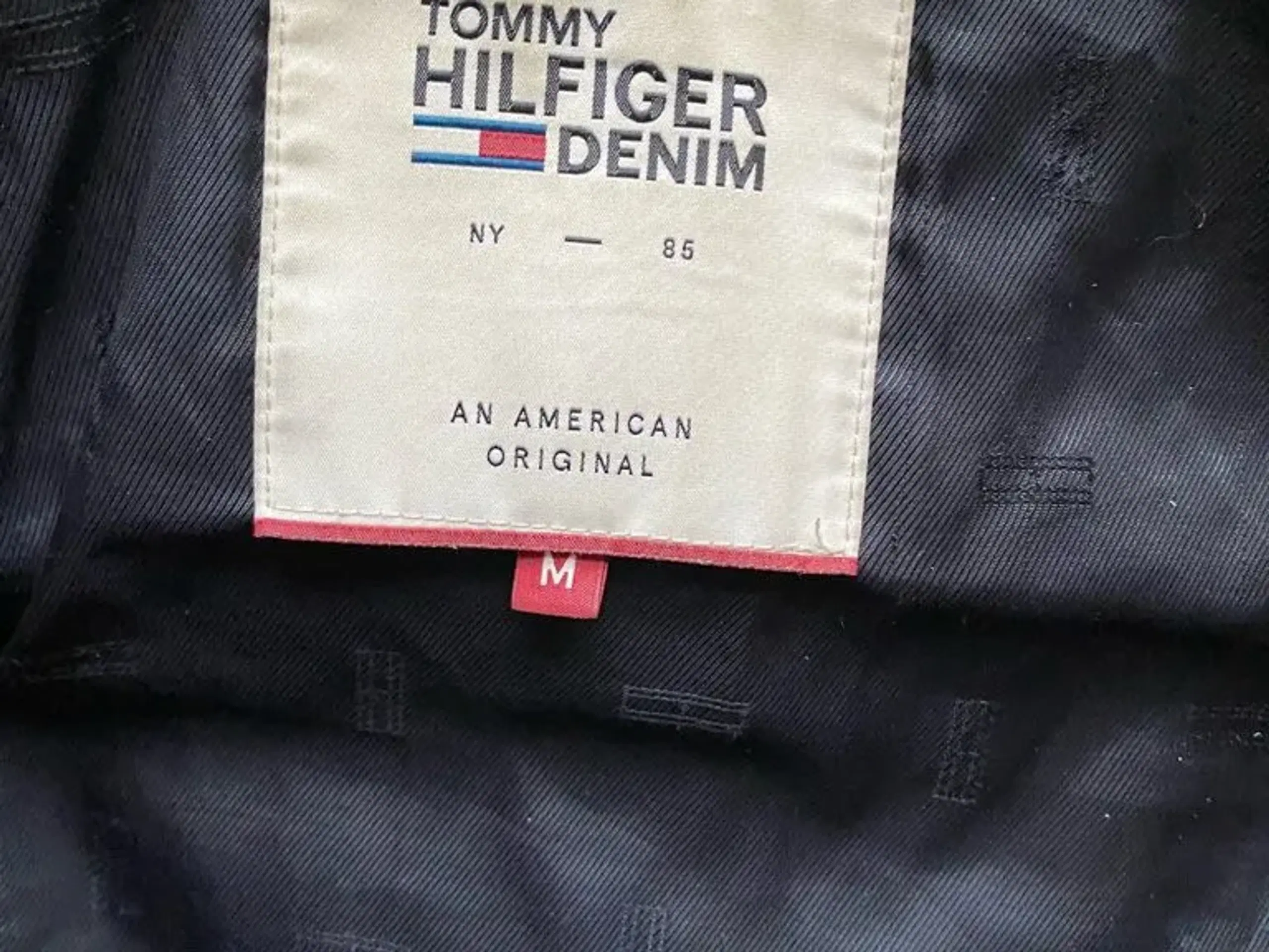 Hilfiger blå kort jakke