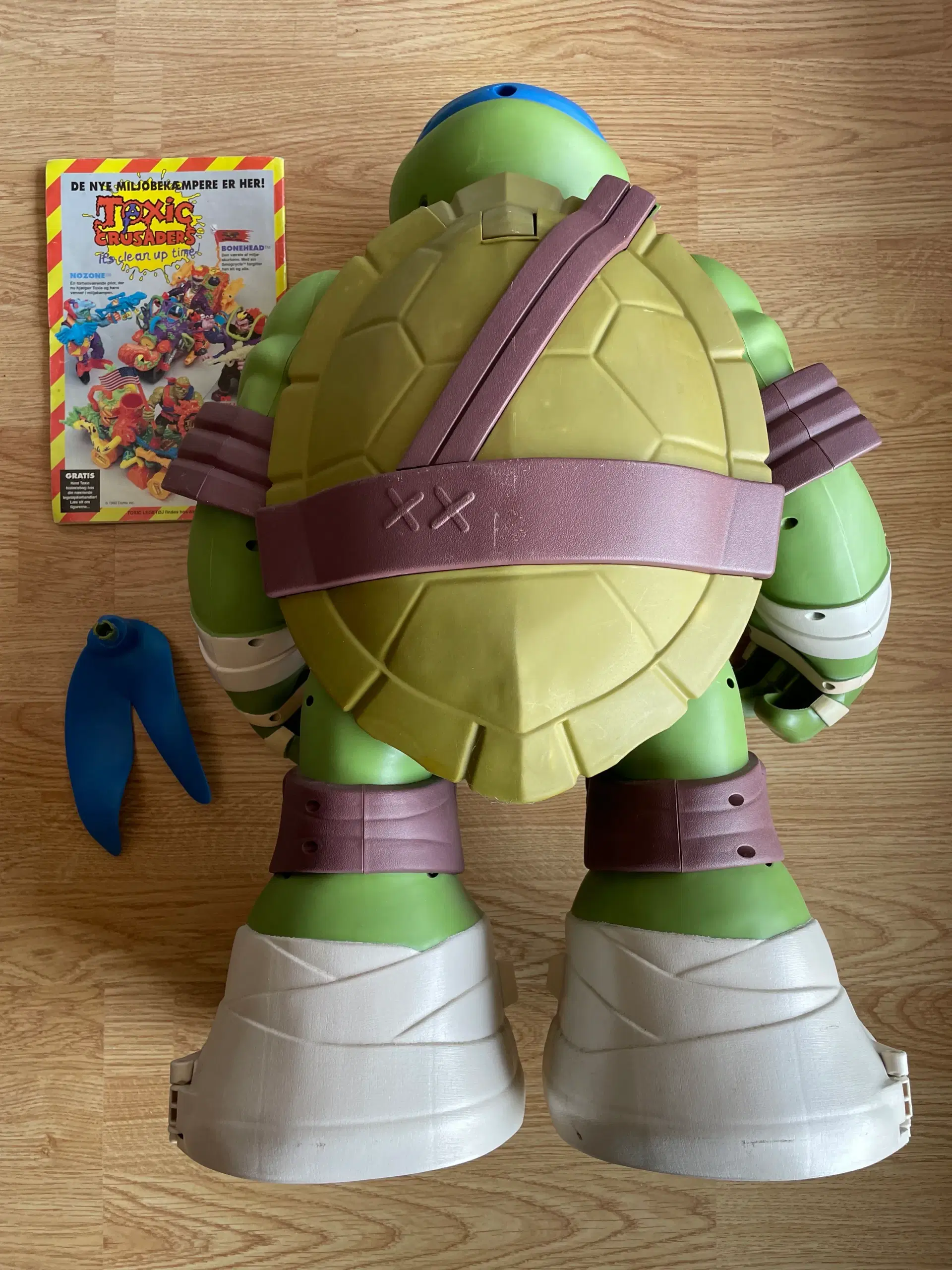 Stor Leonardo Mutant Ninja Turtles Playset m æske