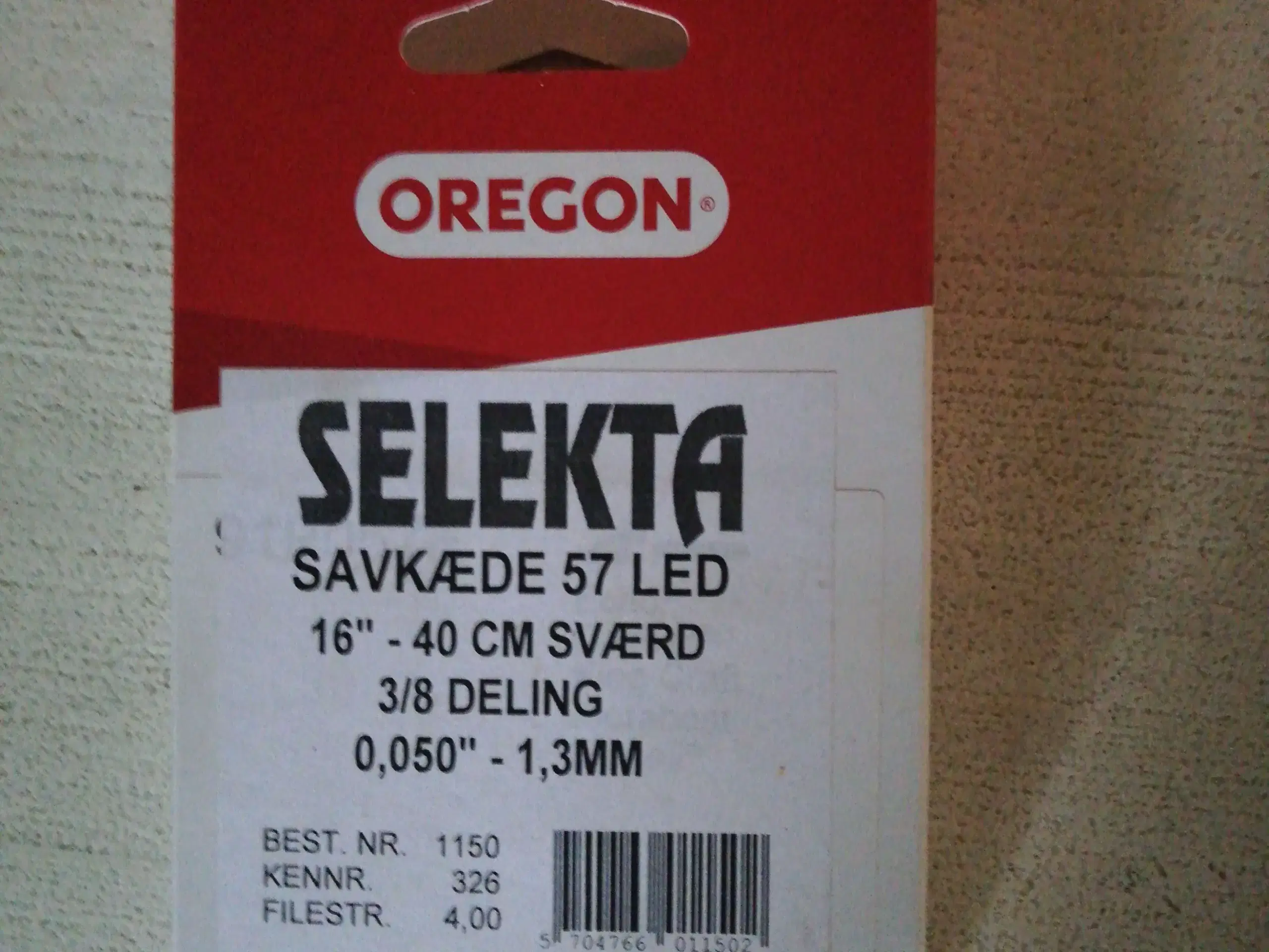 Savkæde Oregon Selekta 57 led 16"- 40 cm sværd