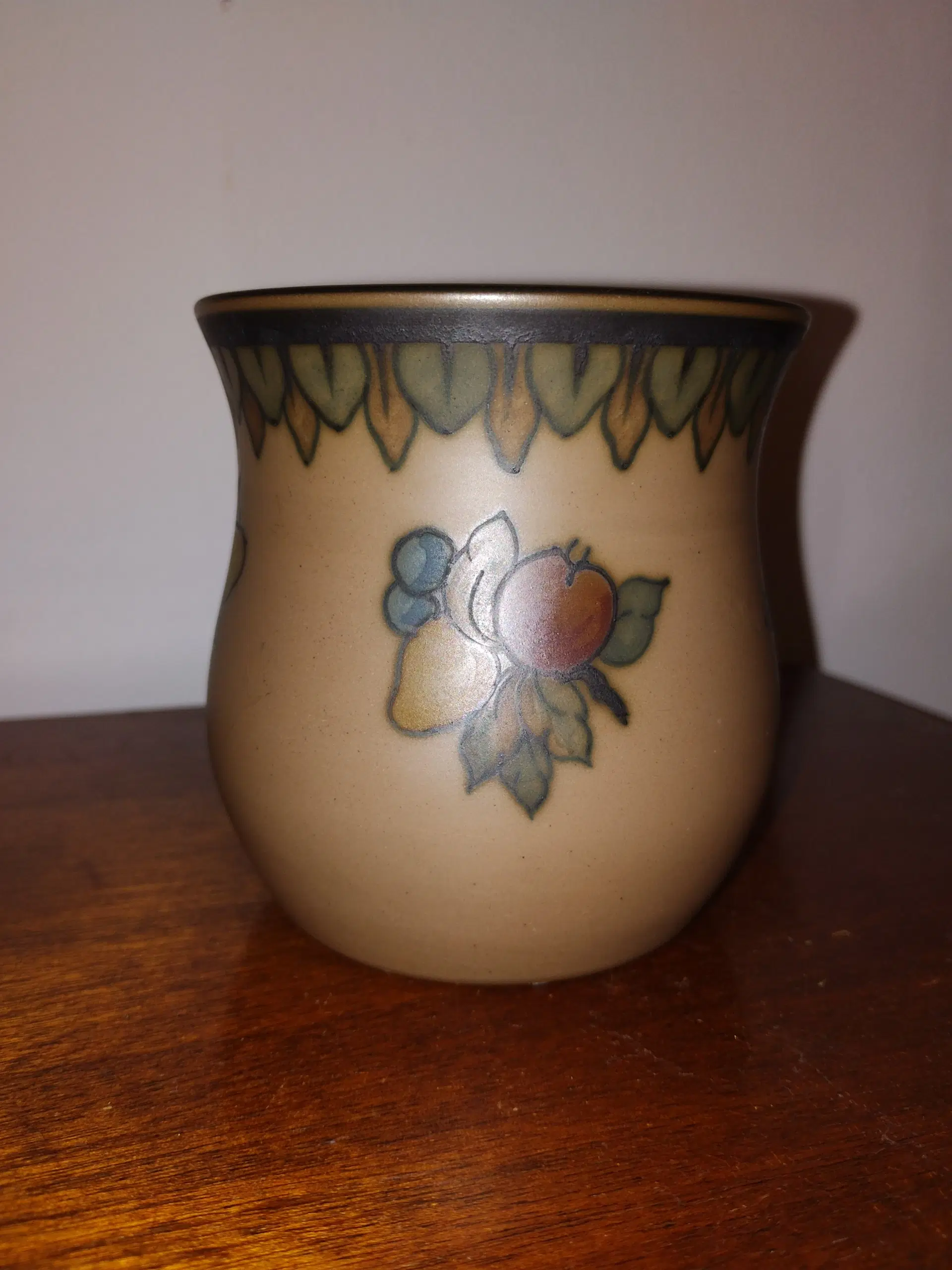 Hjorth keramik vase/krukke