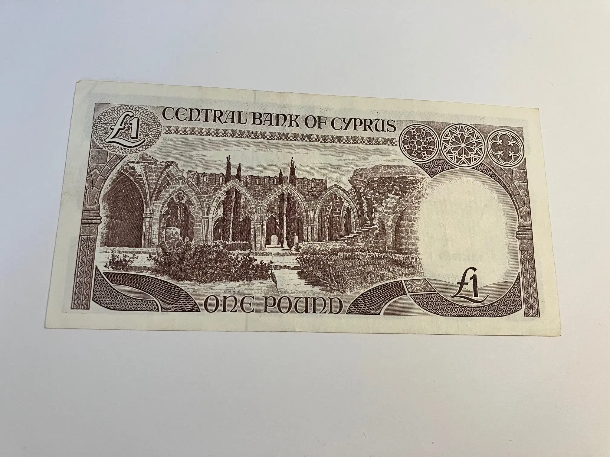 1 Pound Cyprus 1989