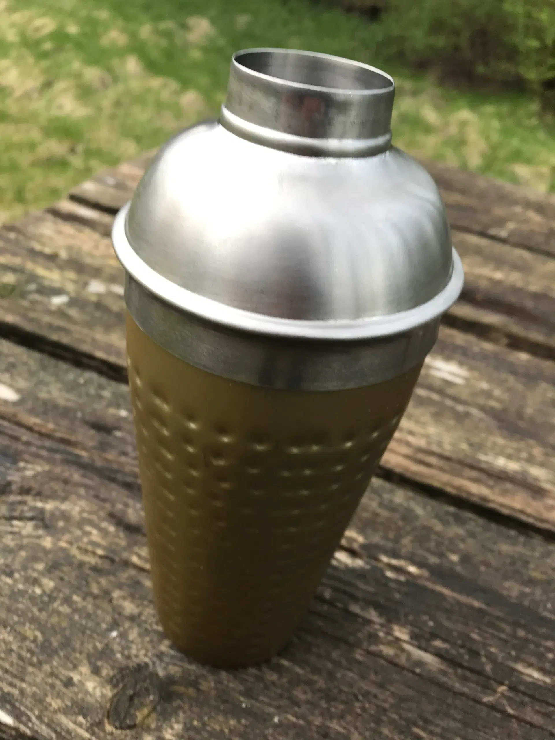 Ny Cocktailshaker 750ml Metal 24cm Farve Guld