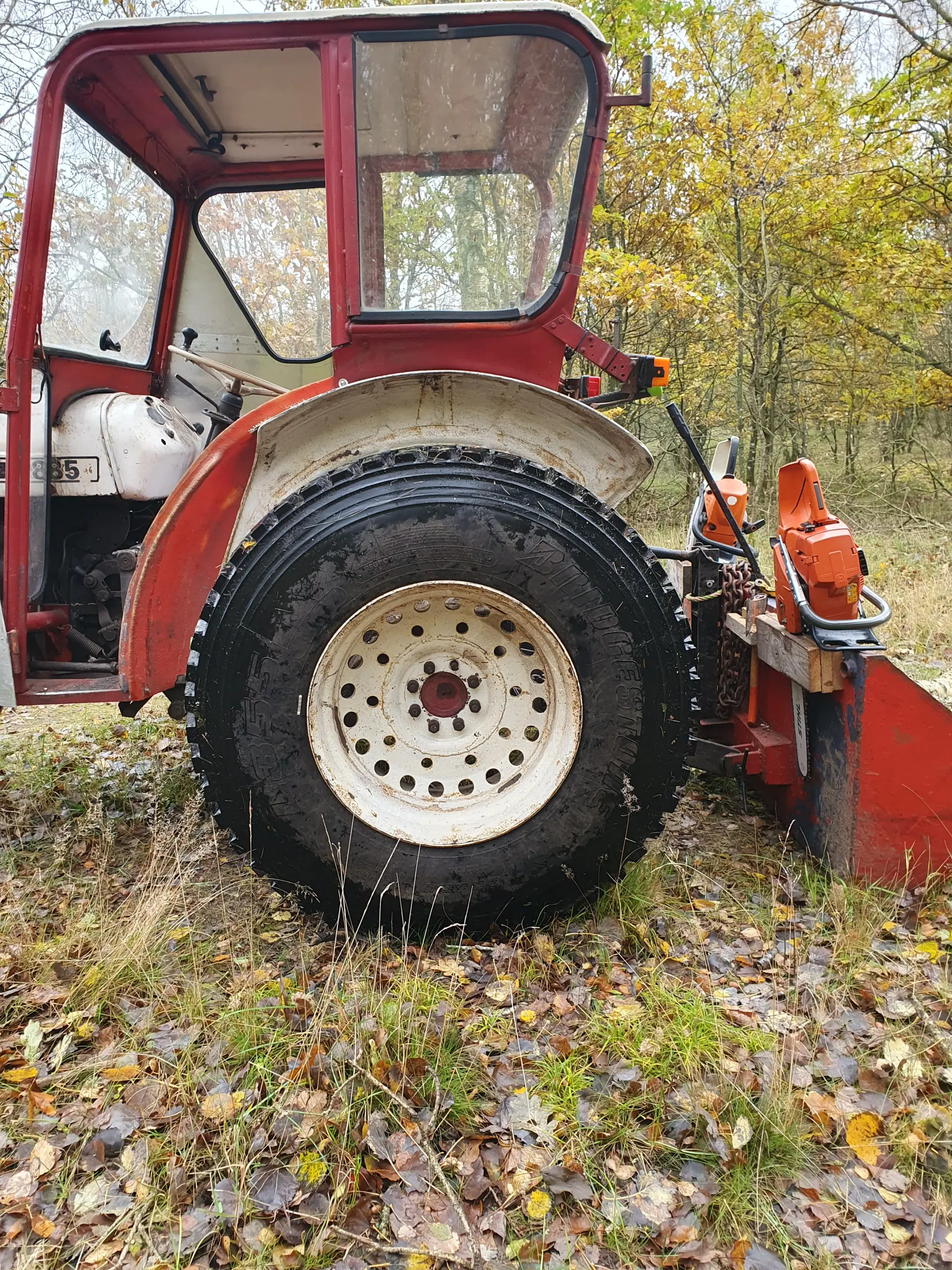 Traktor græshjul