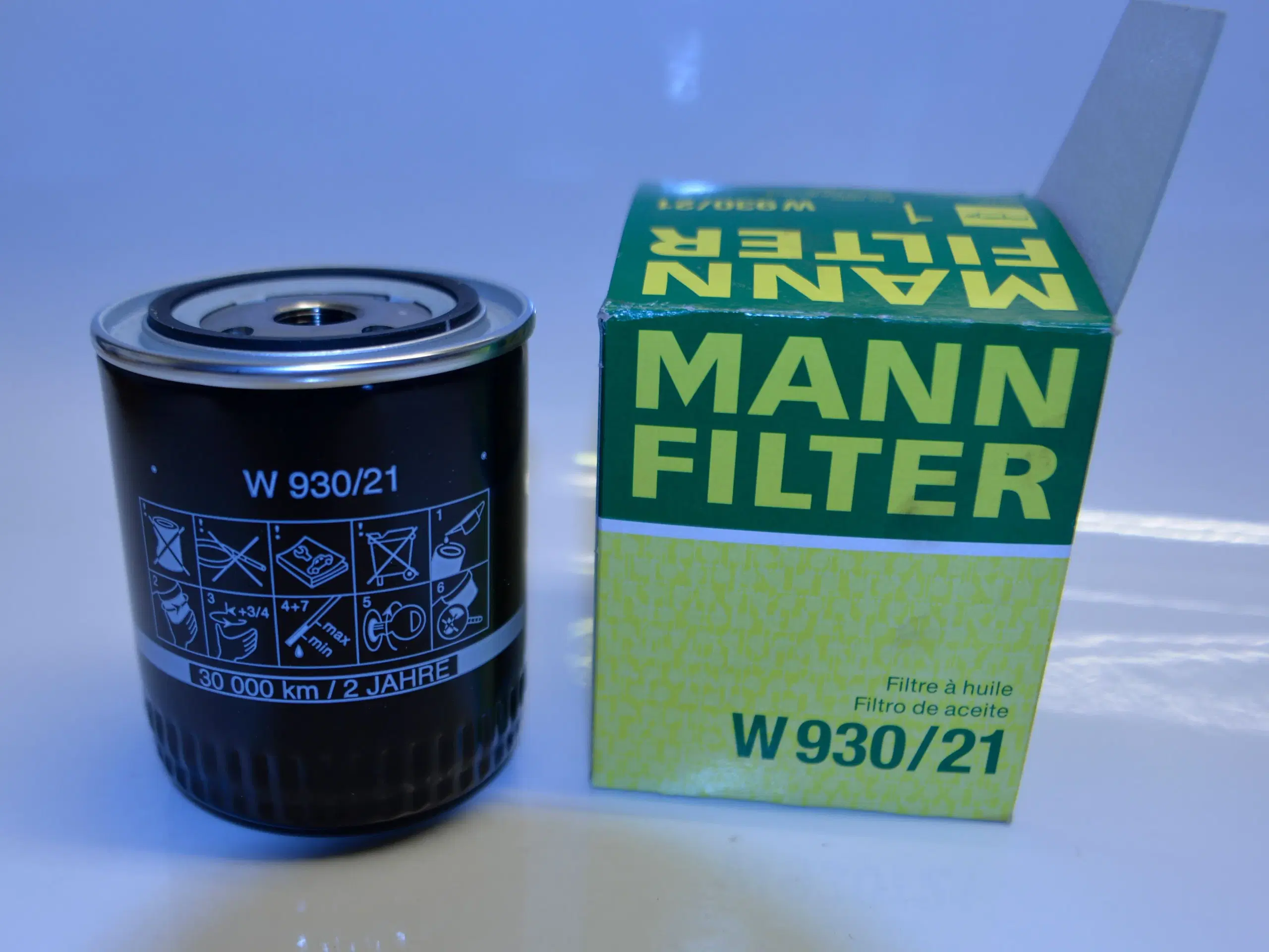 Audi Oliefilter MANN FILTER W930/21