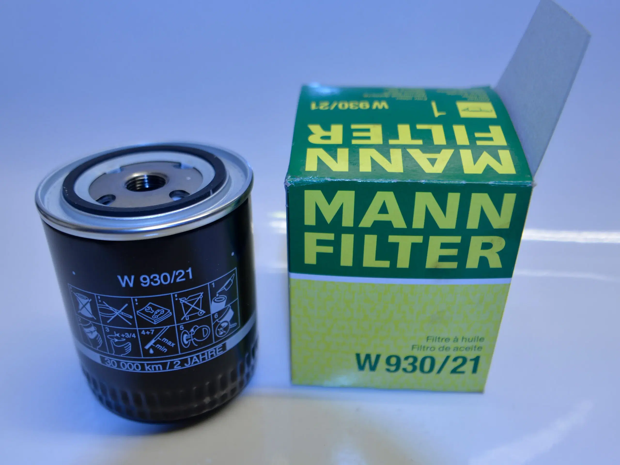 Audi Oliefilter MANN FILTER W930/21