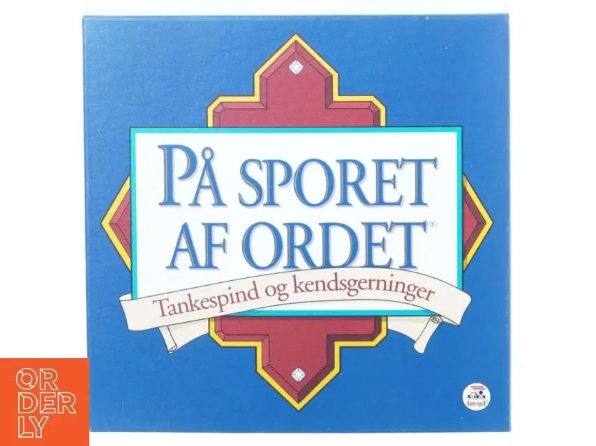 På sporet af ordet (Brætspil) (str 27 x 27 cm)