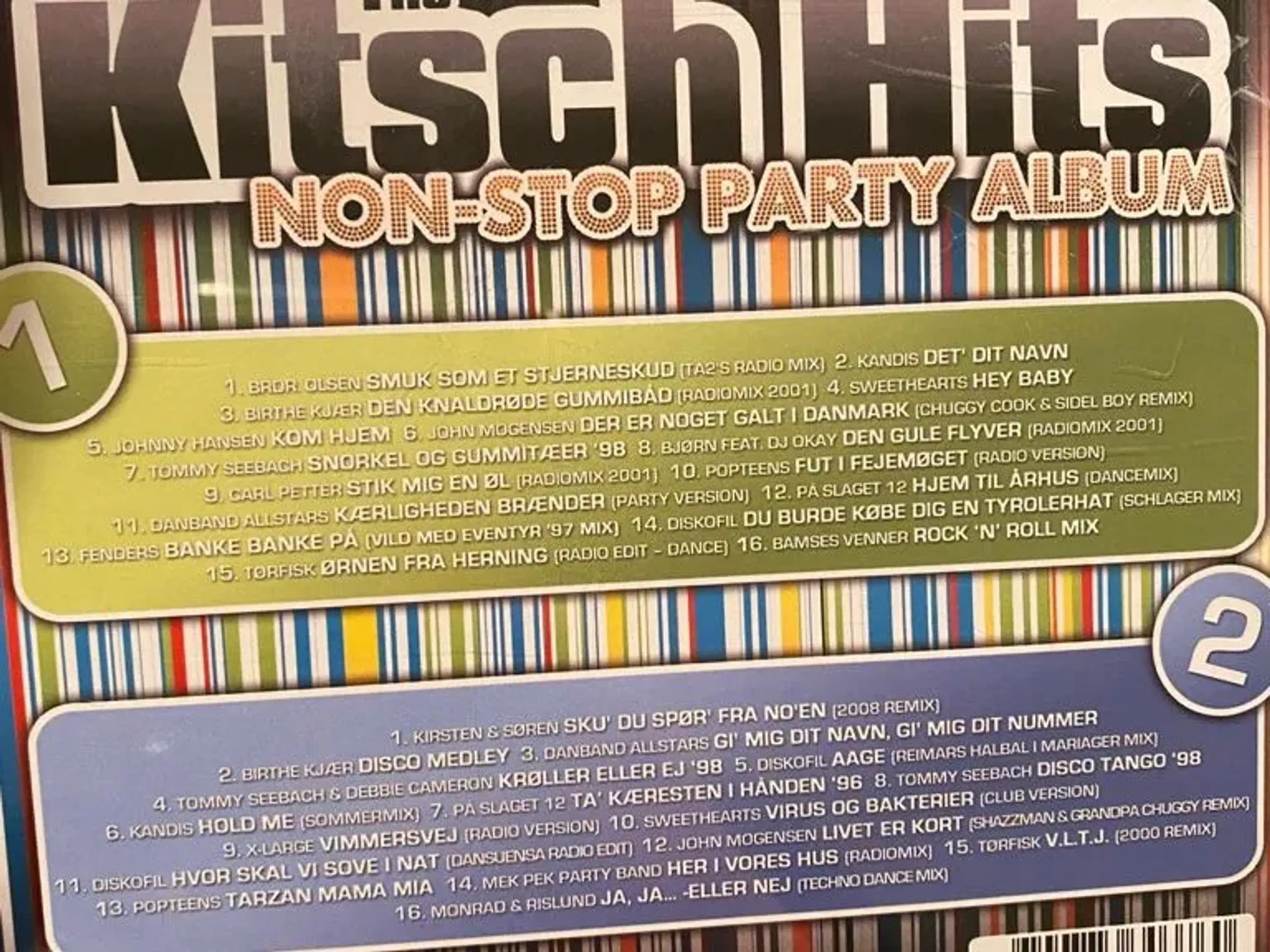 The Kitsch hits non-stop party album