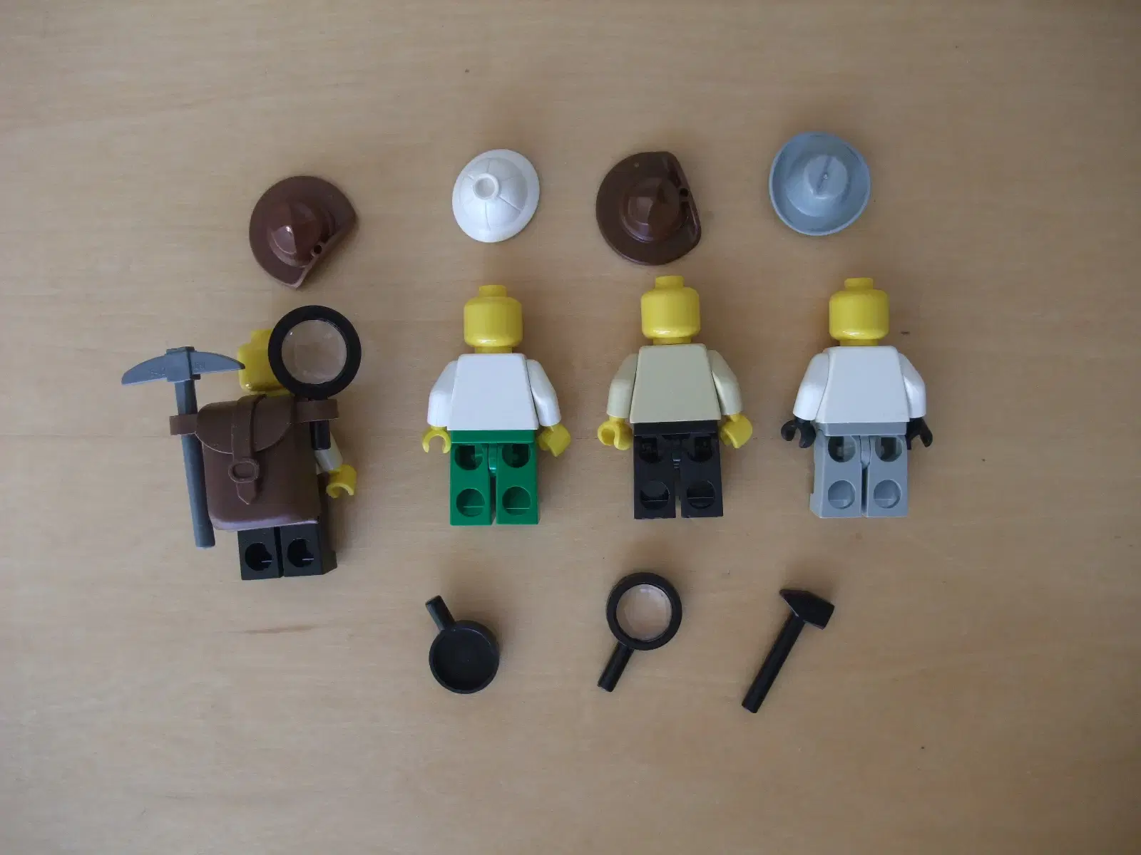 Lego Adventurers Figurer+Tilbehør