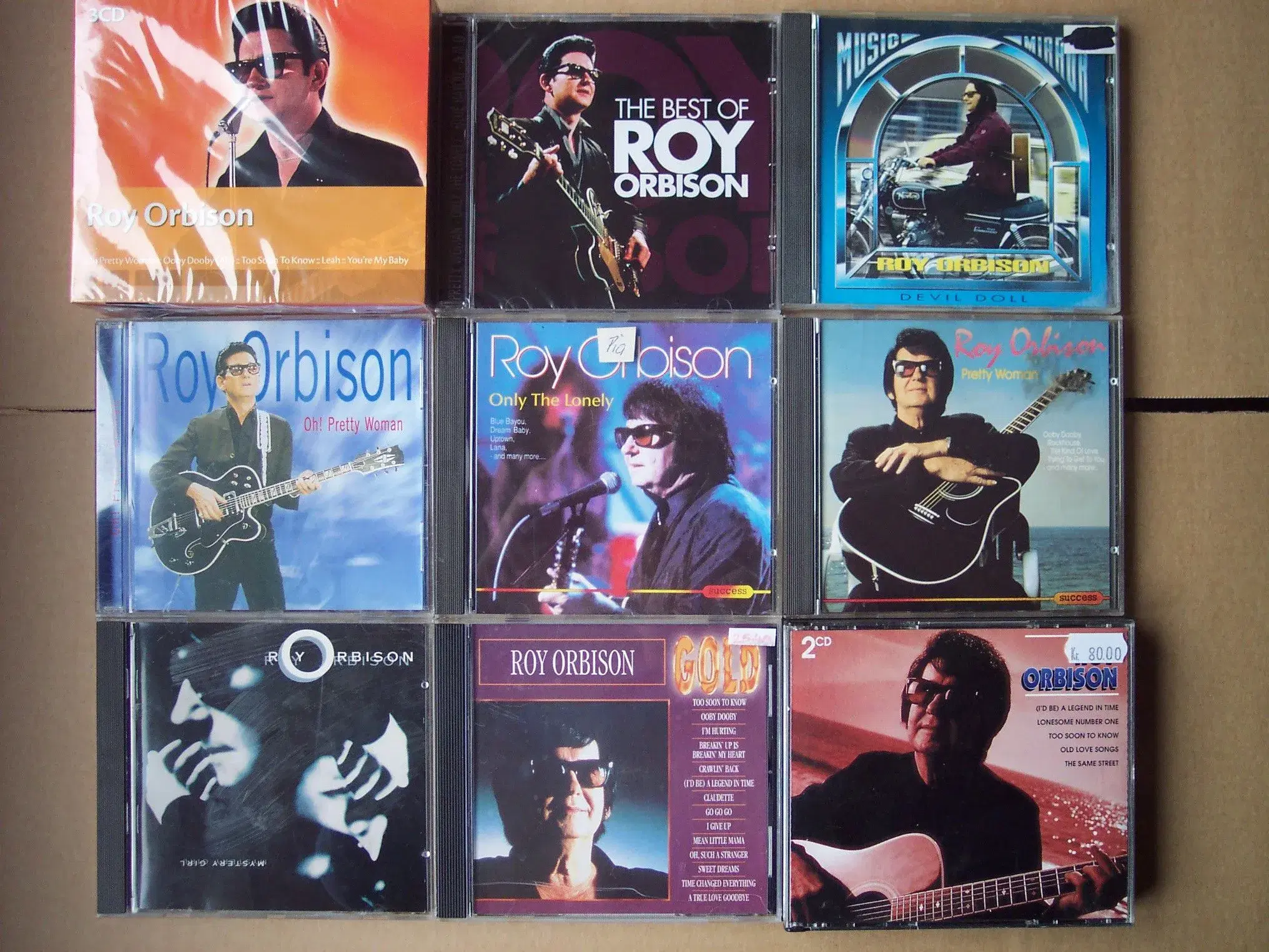 ROY ORBISON  CDer sælges stykvis