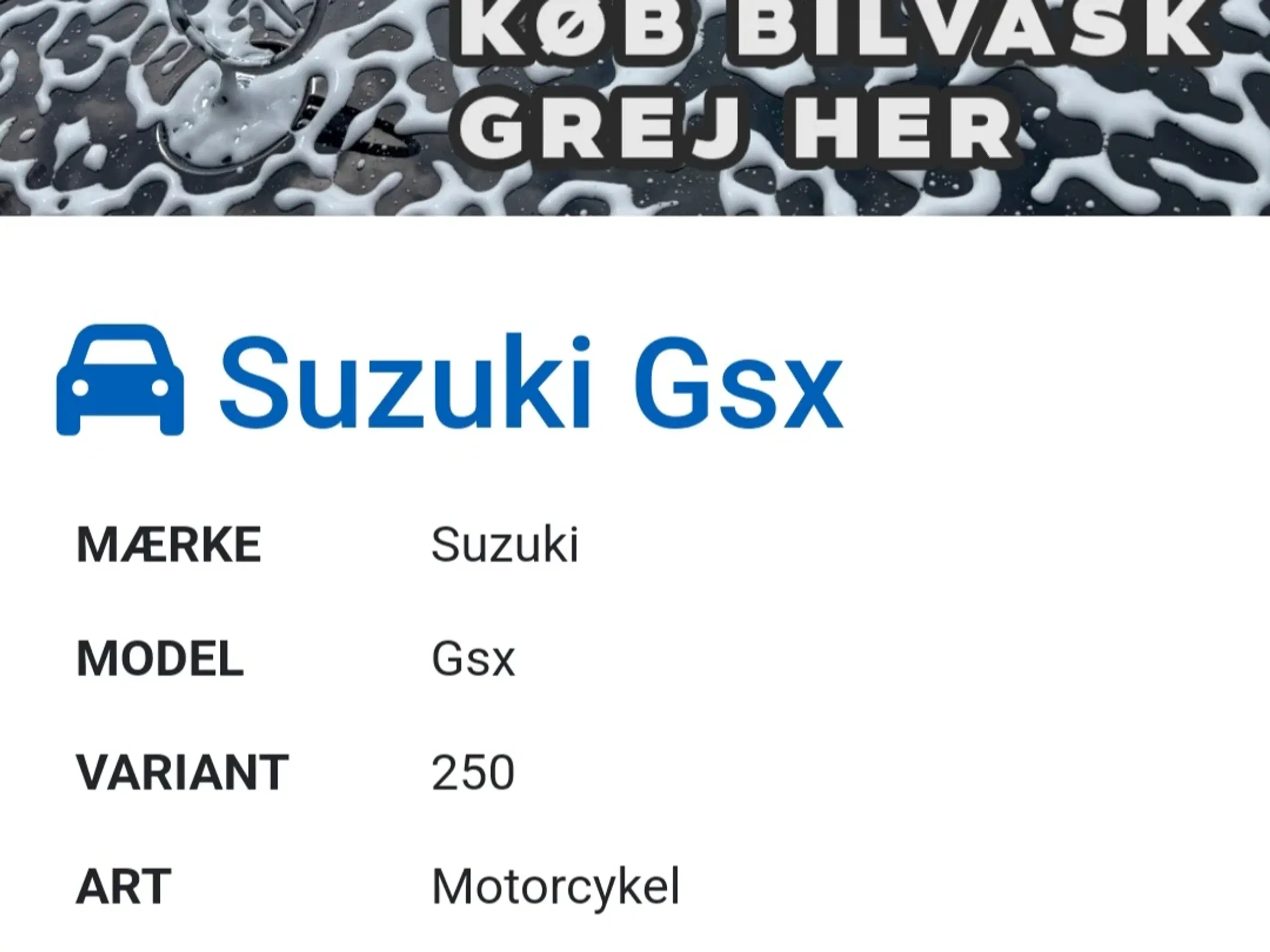 Suzuki GSX 250